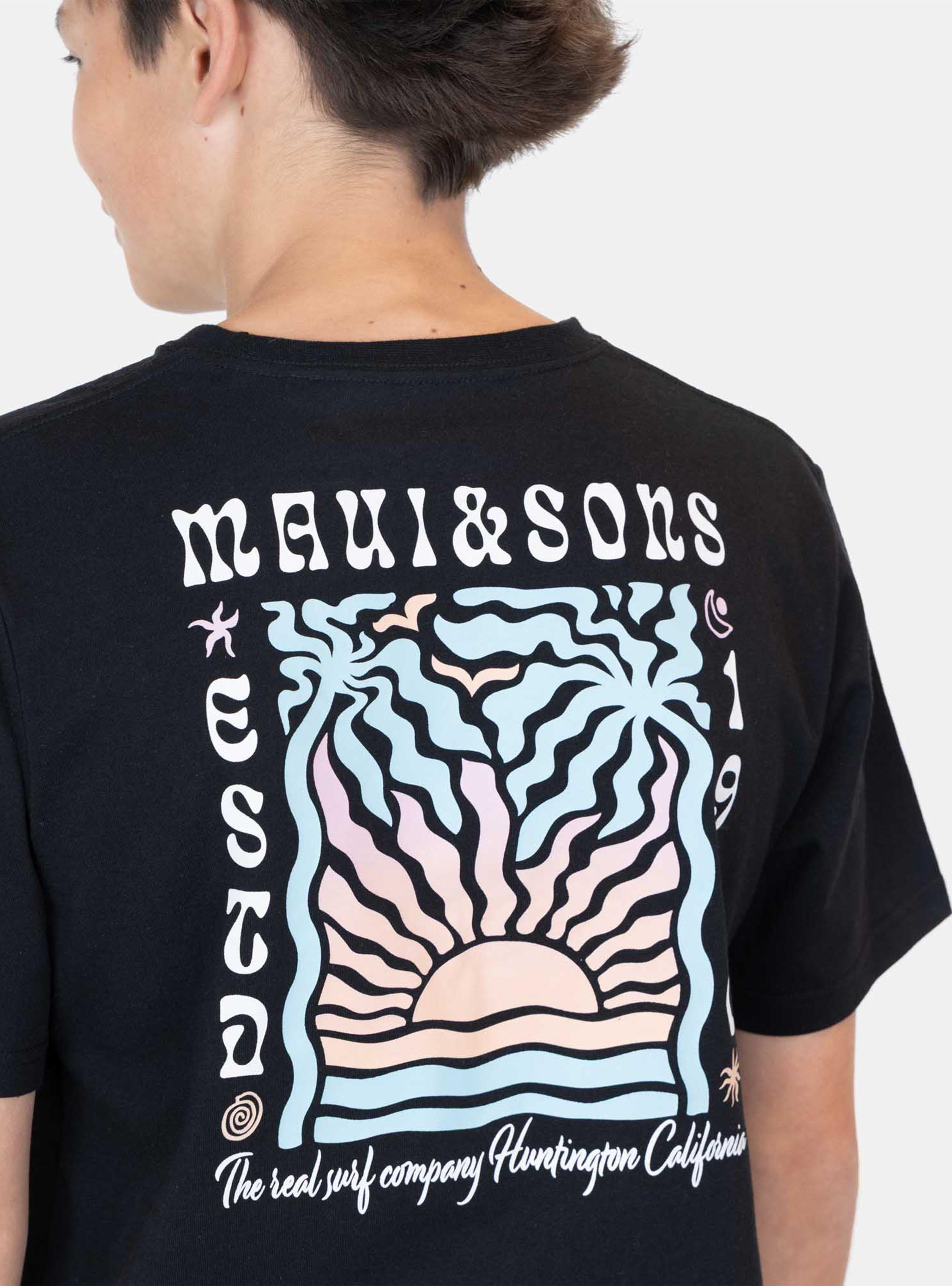 Polera Gráfica Waves Espalda-2