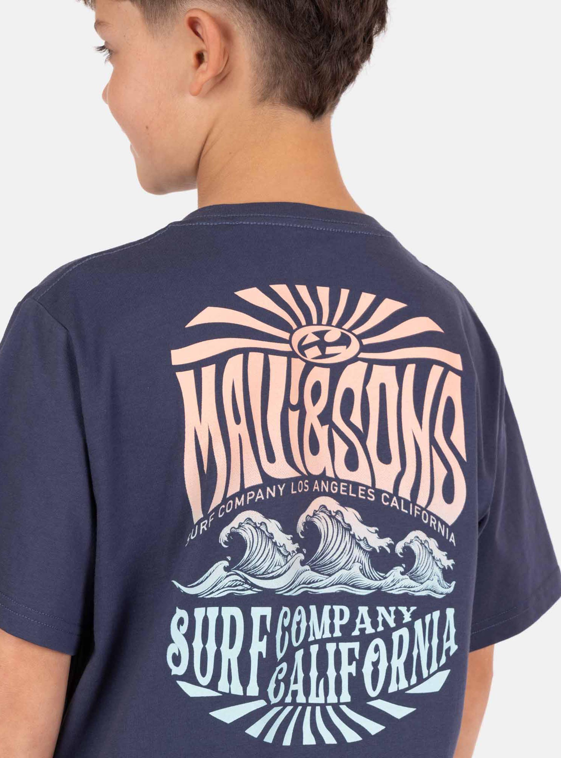 Polera Diseño Logo con Olas Espalda-2