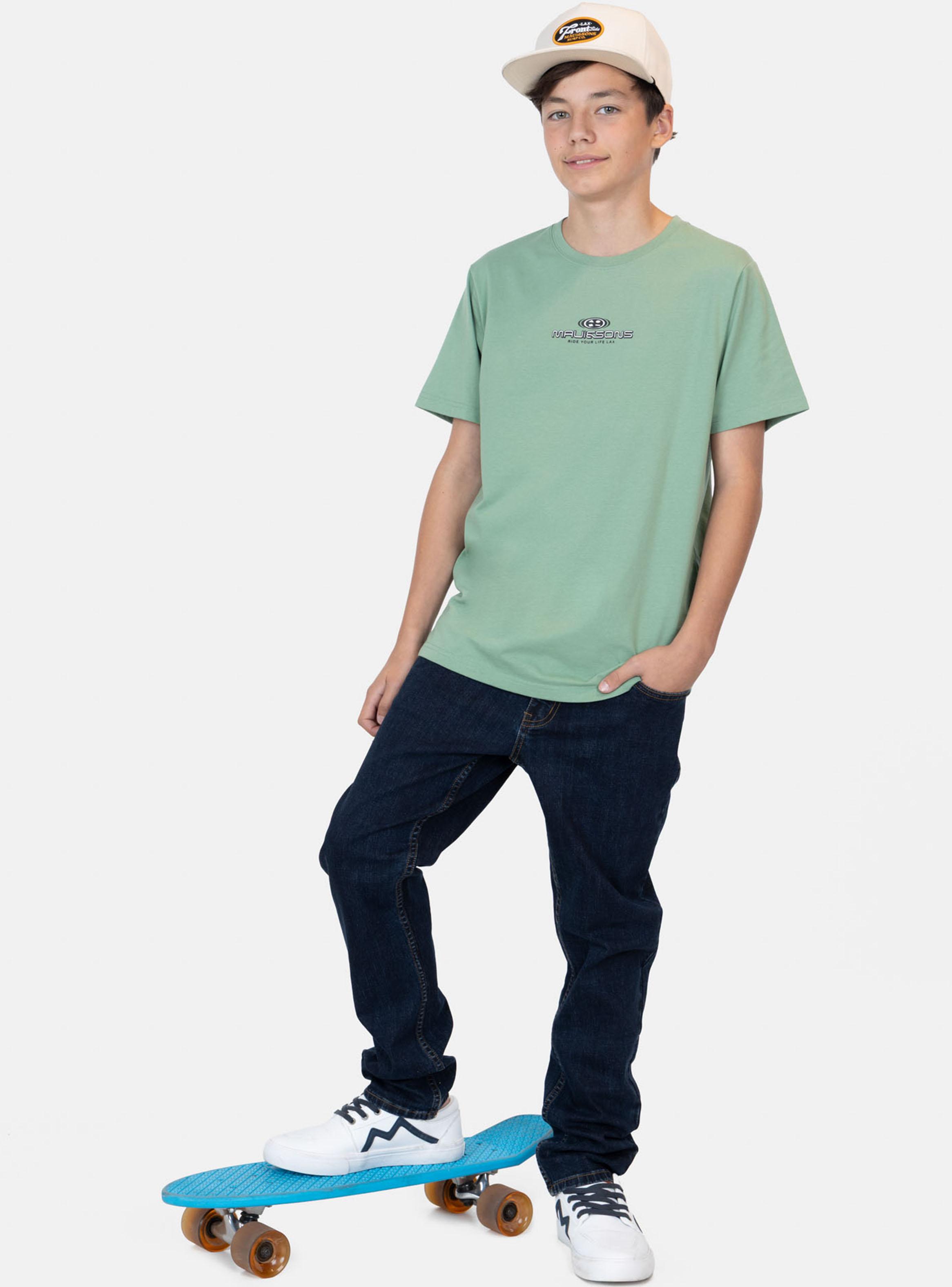 Polera Estampado Logo Espalda Military-3