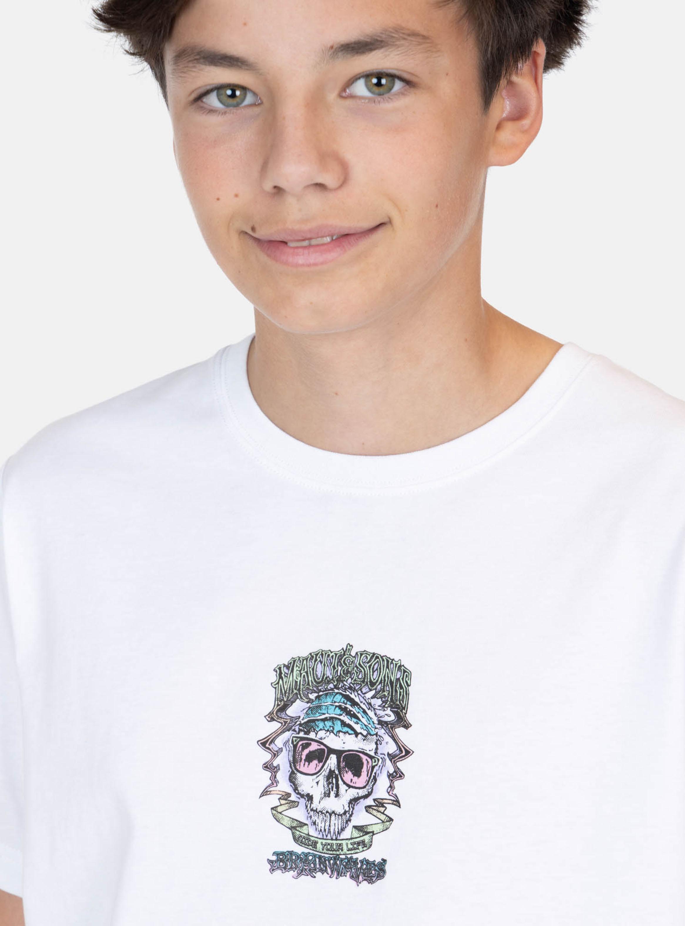Polera Estampado Espalda Brain Waves-2