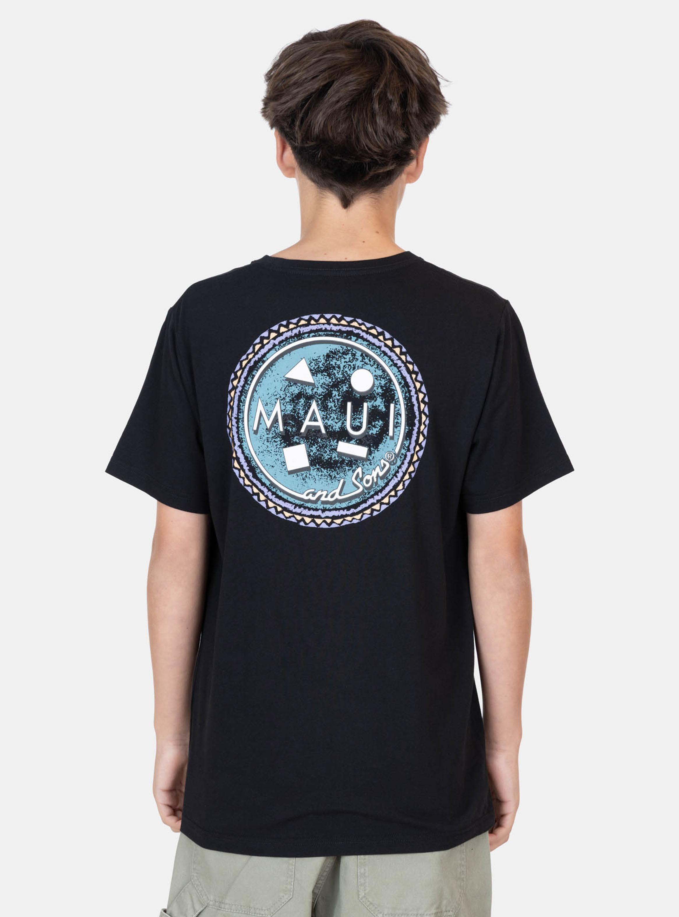 Polera Print Logo Espalda de Algodón Niño-1