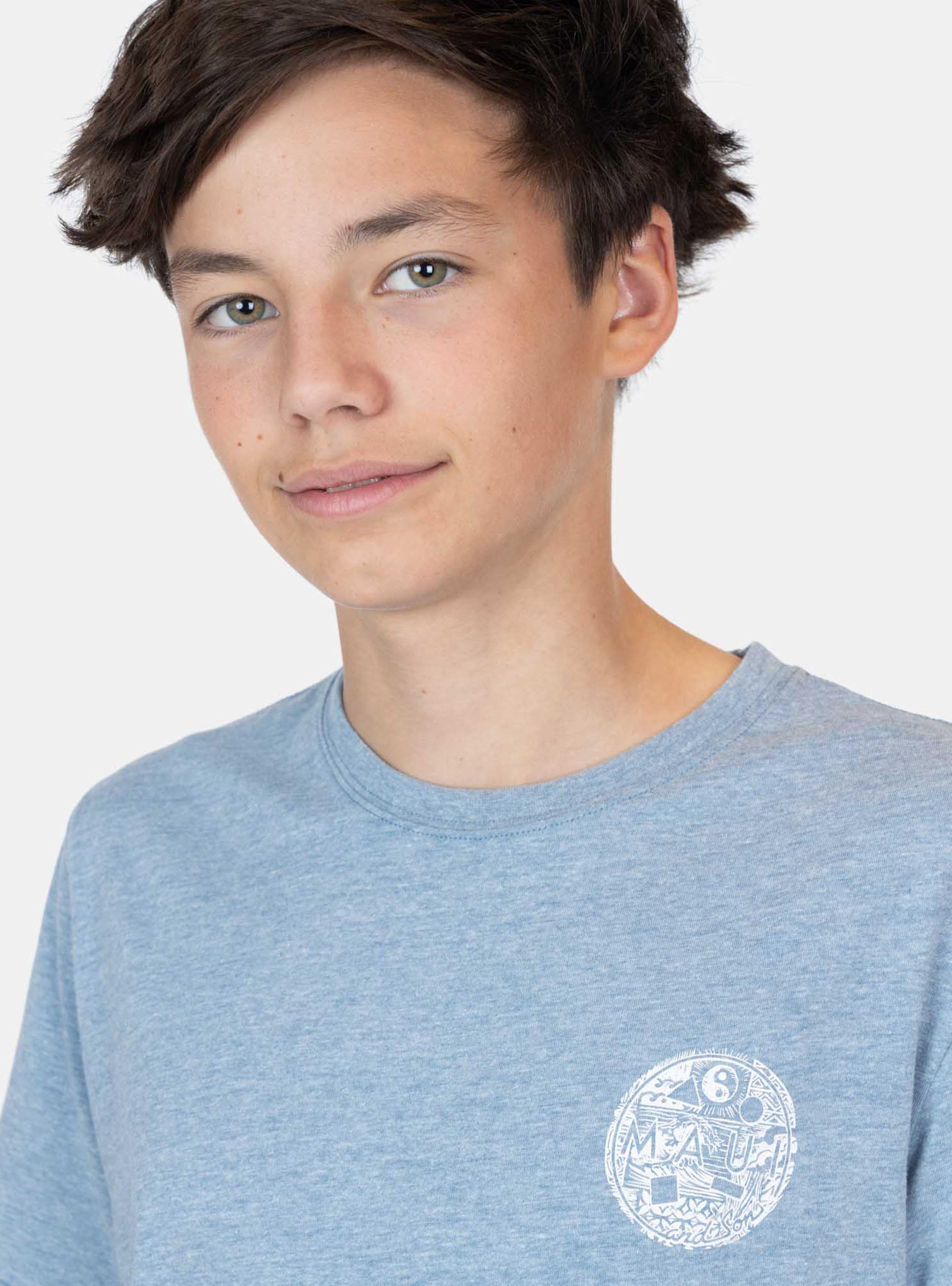 Polera Estampado Espalda con Ilustración en Contraste-2