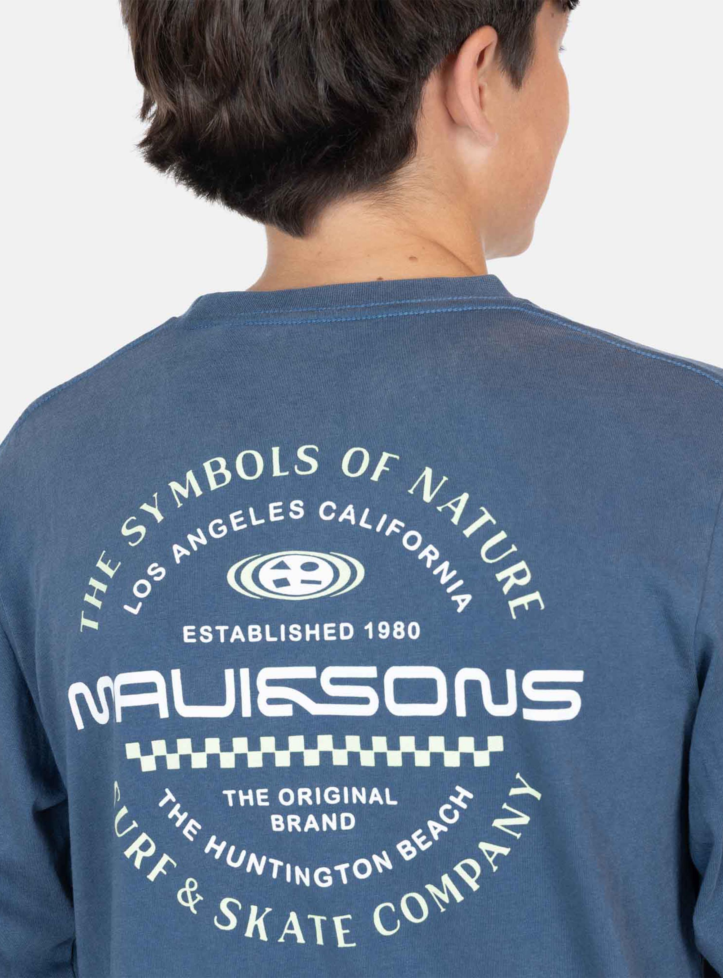 Polera Full Estampado Espalda Denim-2