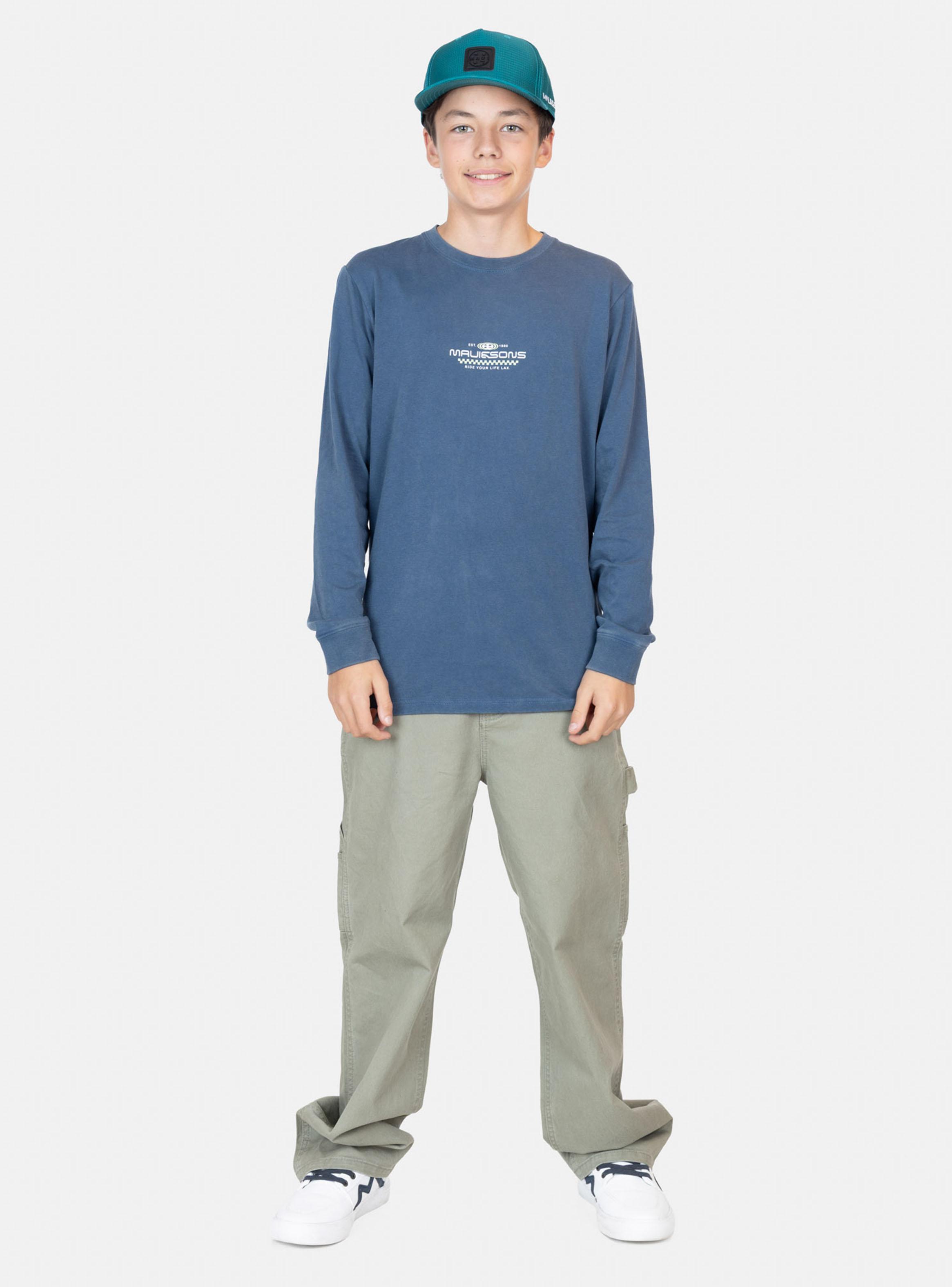 Polera Full Estampado Espalda Denim-3