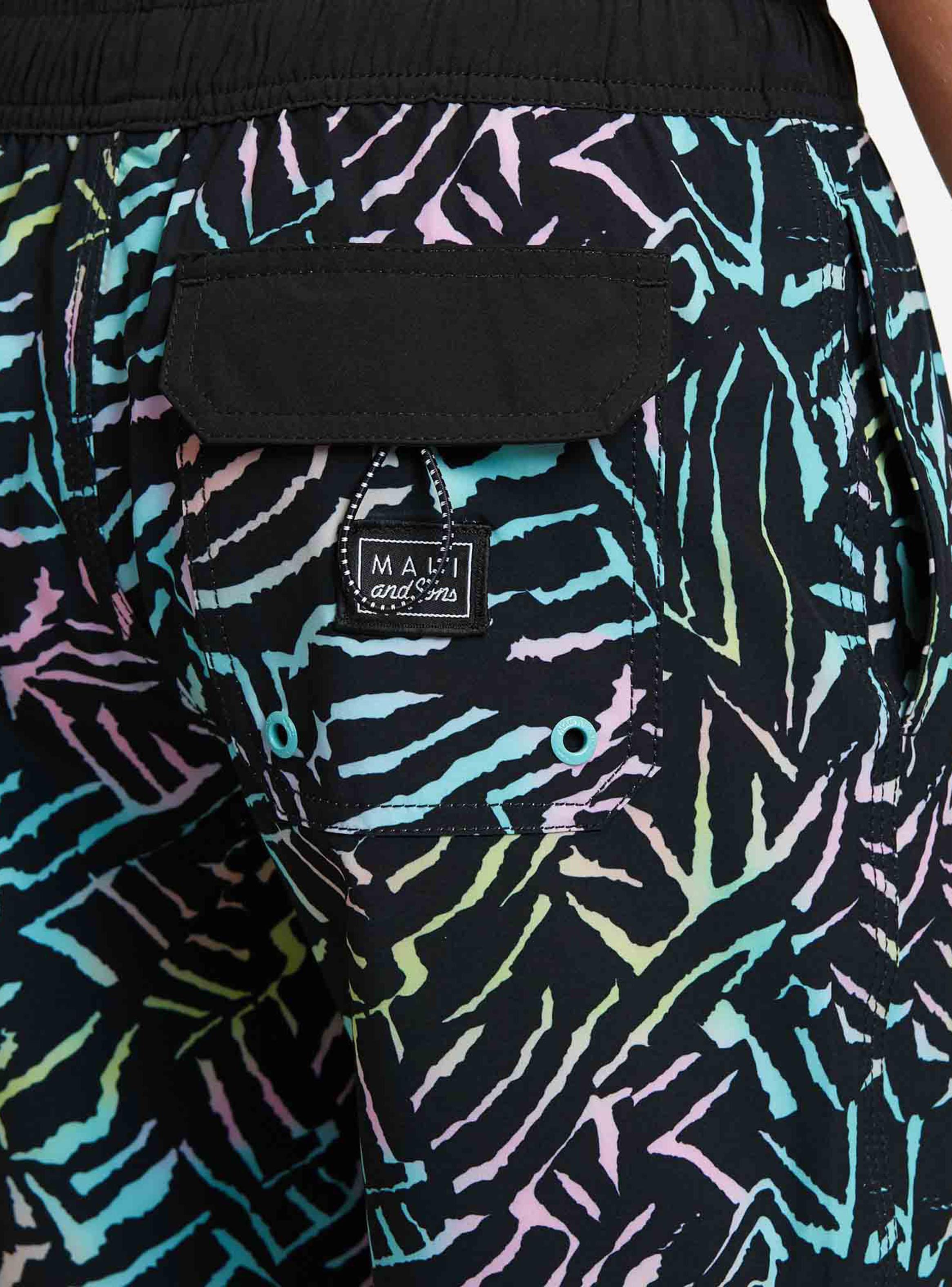 Traje de Baño Corto Diseño Multicolor Niño-2