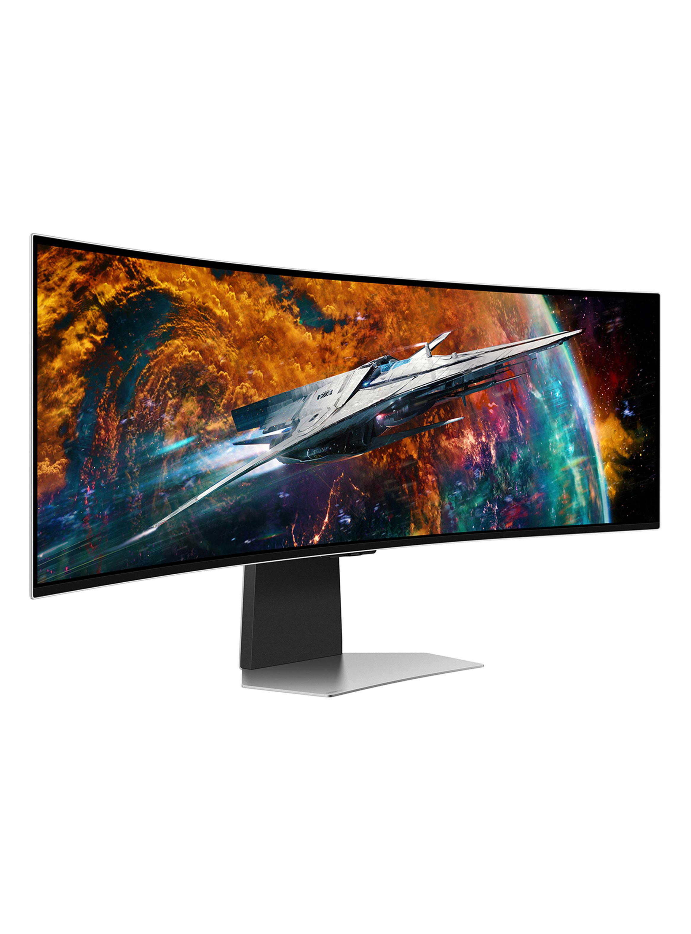 Monitor 49” Odyssey OLED G9 G95SC DQHD 240Hz Monitor Gamer Curvo-4