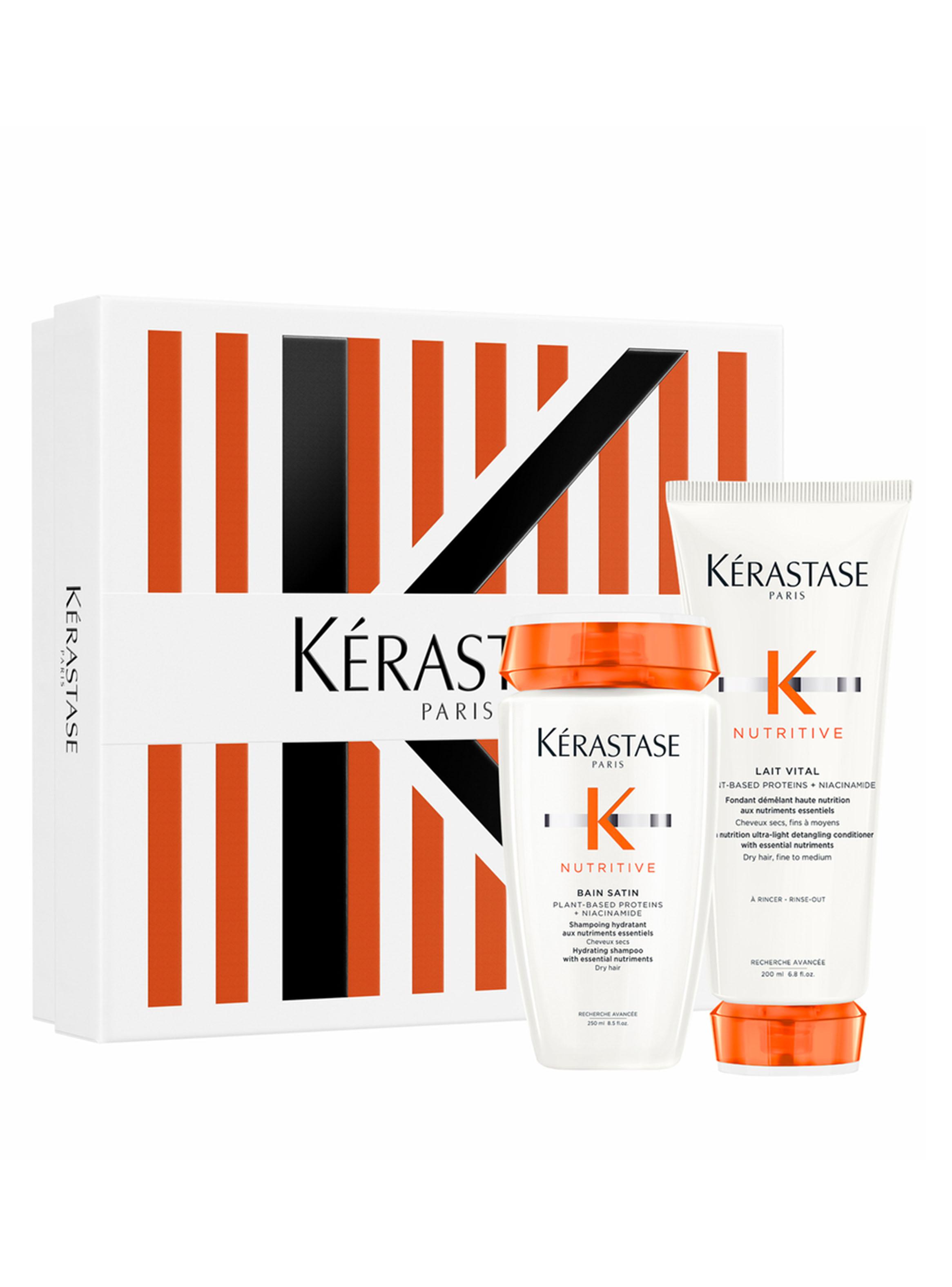 Set Nutritivo Shampoo 250ml + Acondicionador 200ml Para Cabello Seco Nutritive Kérastase-0