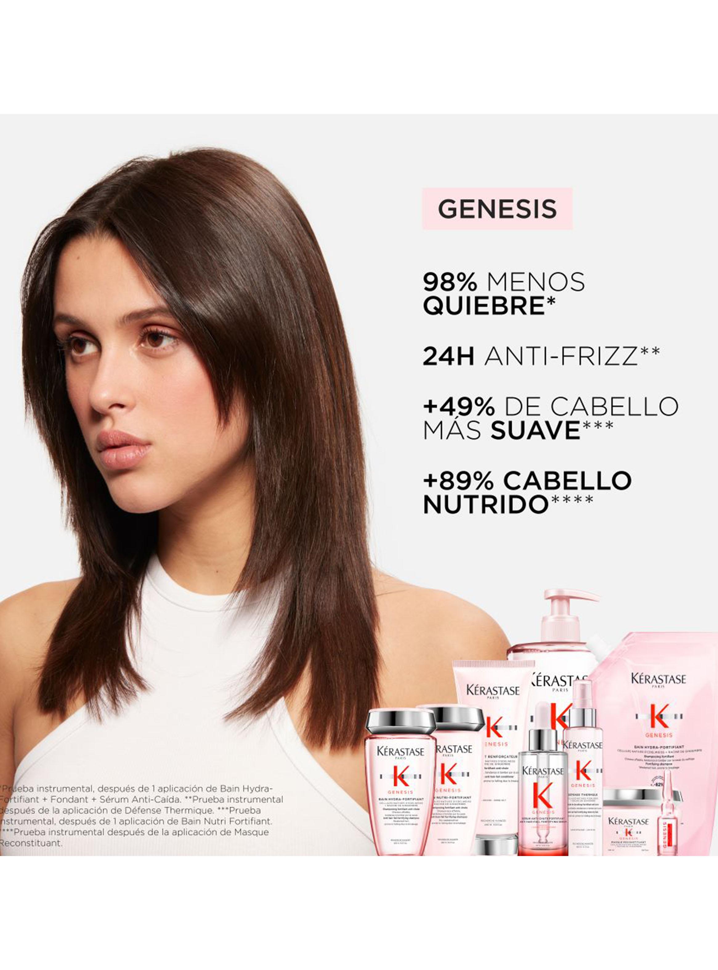 Set Anti-Caída Shampoo 250ml + Acondicionador 200ml Para Cabello Debilitado Genesis Kérastase-3
