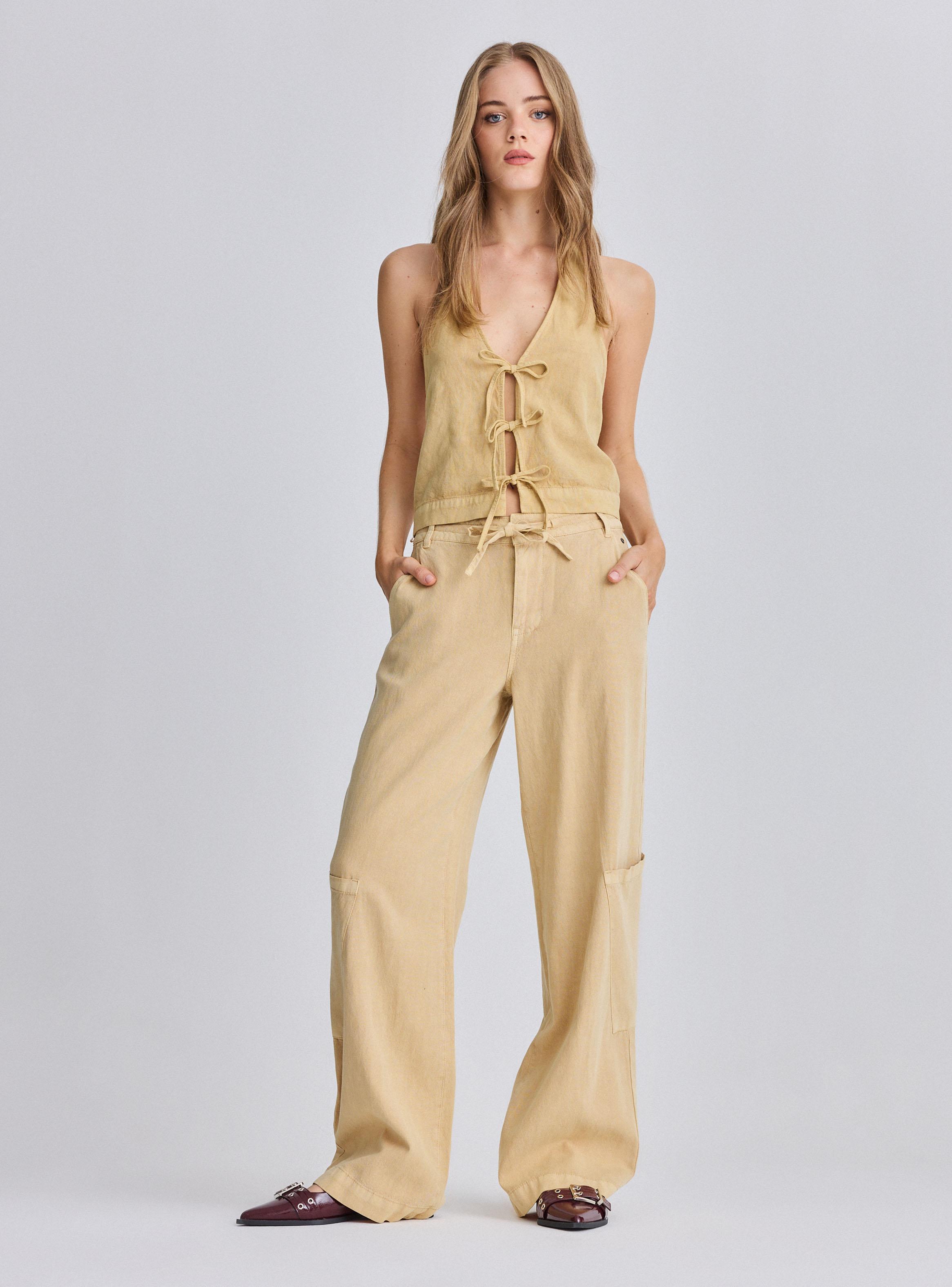 Pantalón Ancho Bolsillos-4