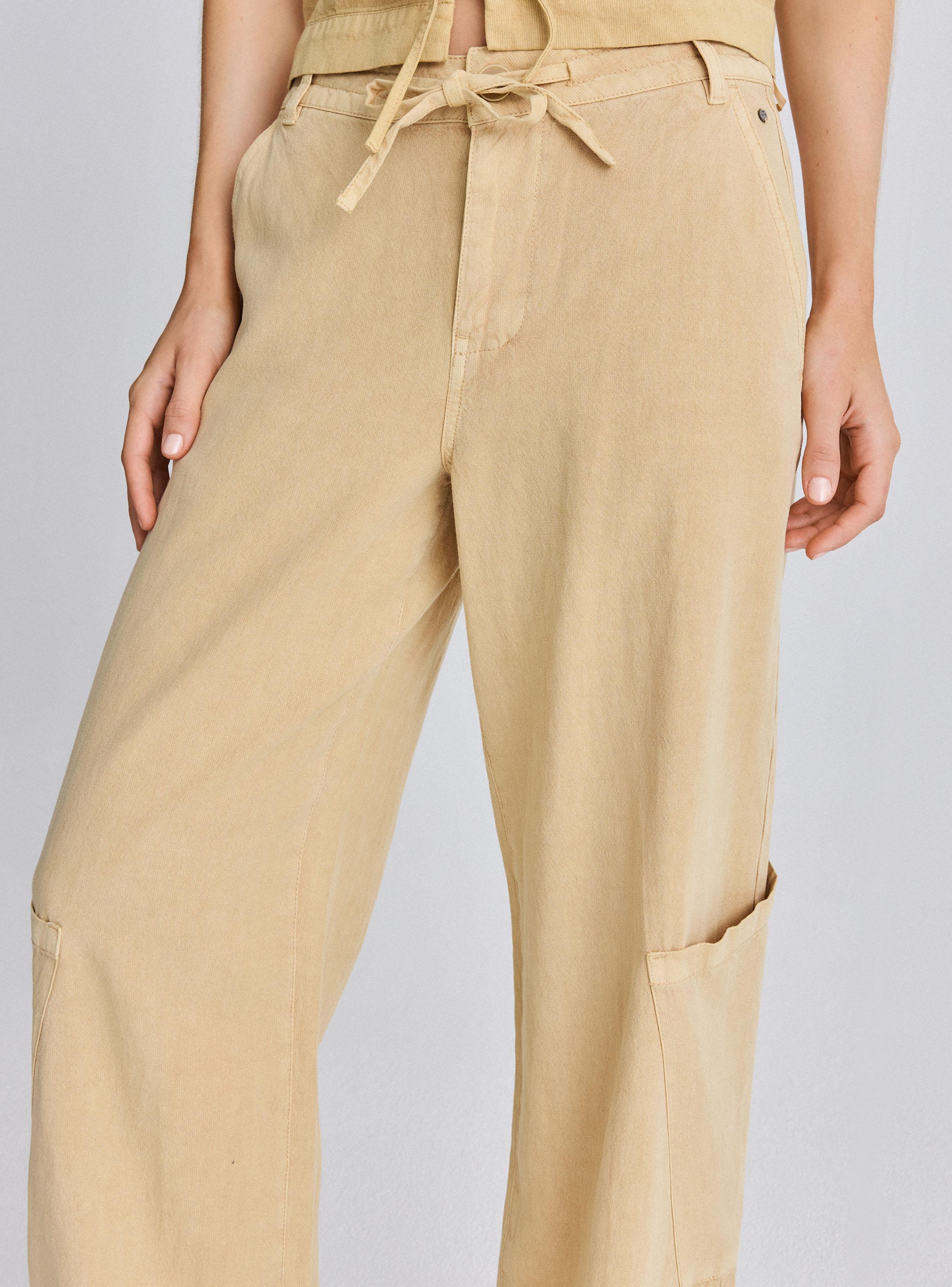 Pantalón Ancho Bolsillos-2