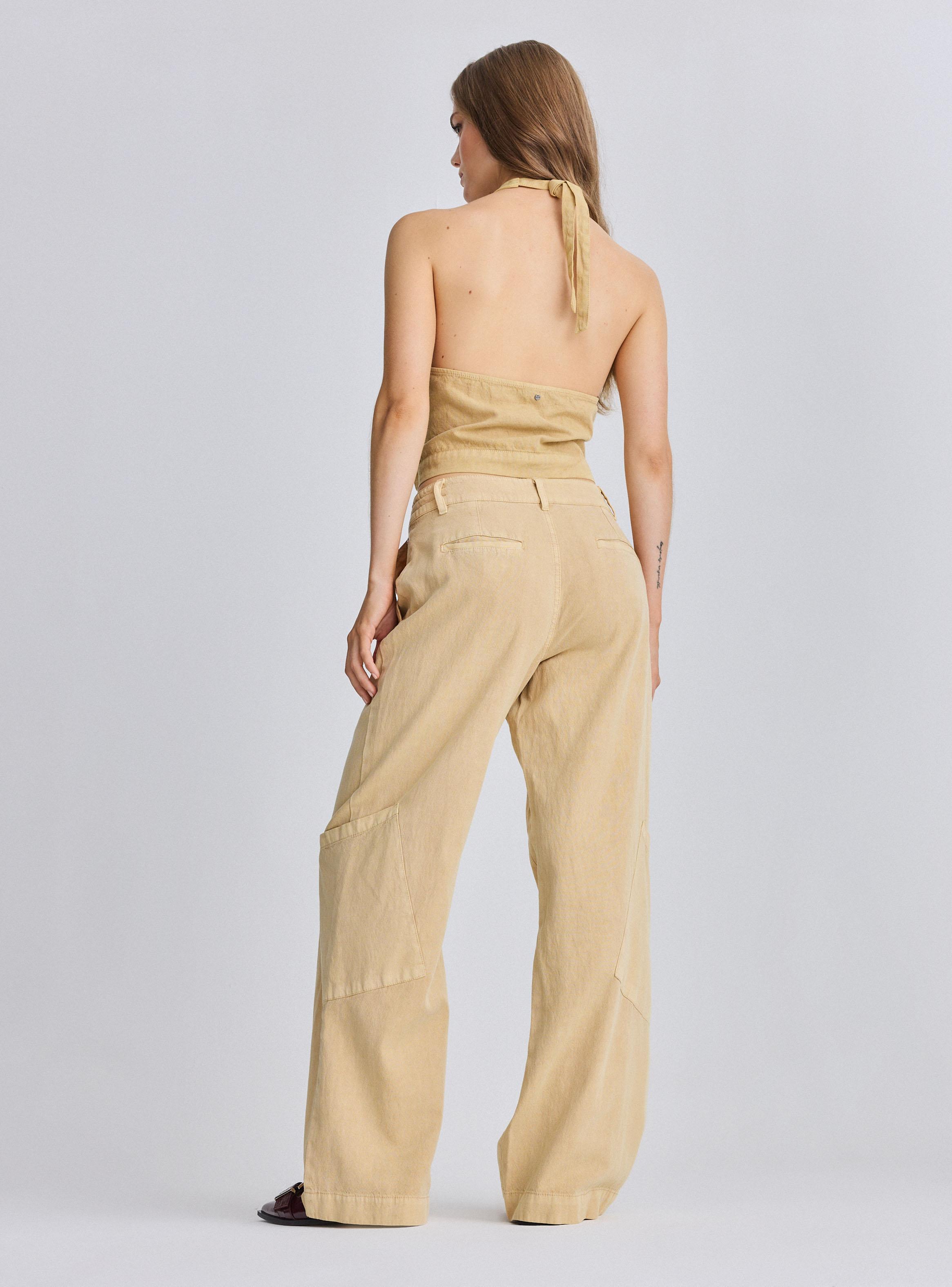 Pantalón Ancho Bolsillos-5