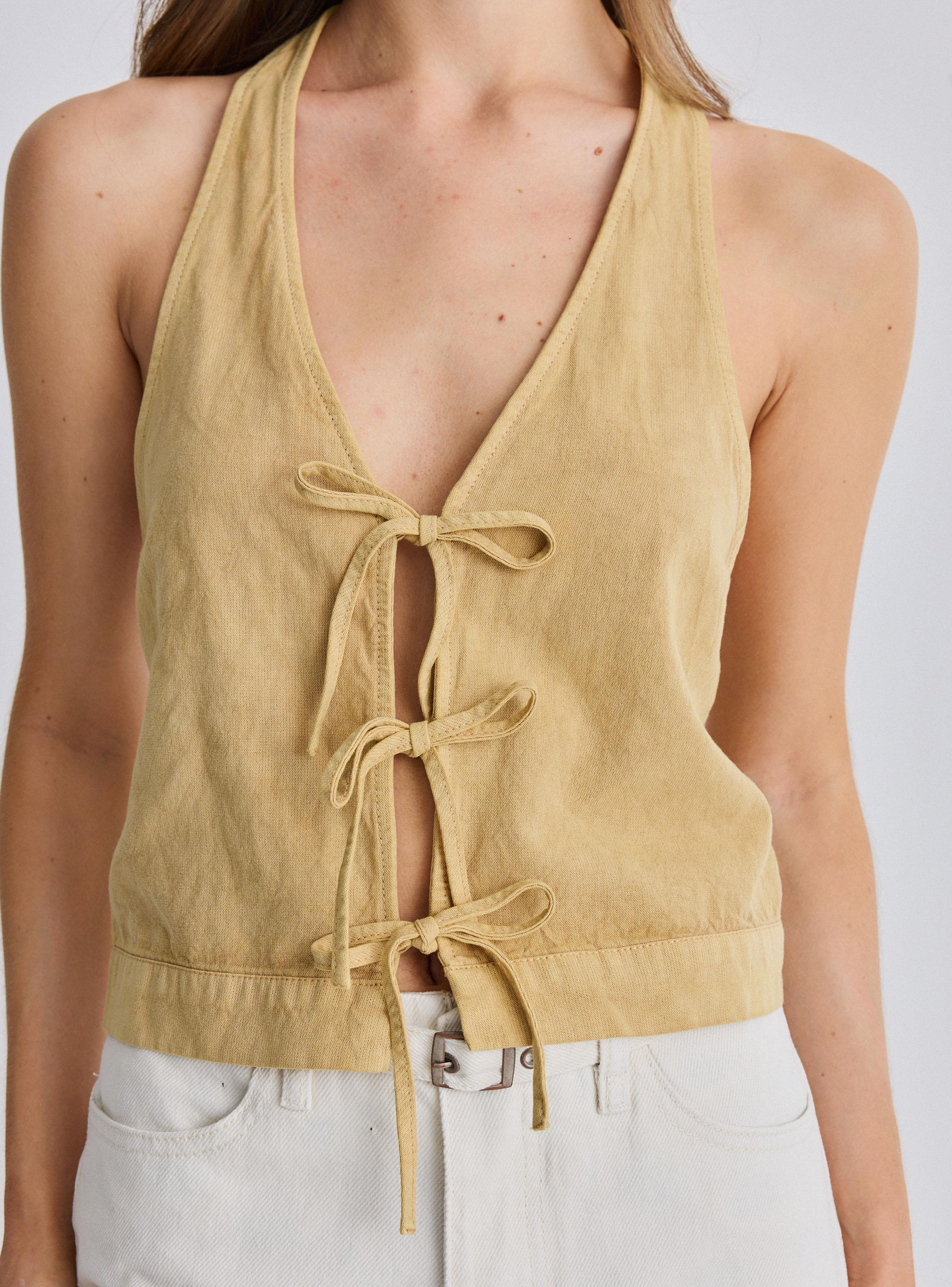 Blusa Halter Amarras-2