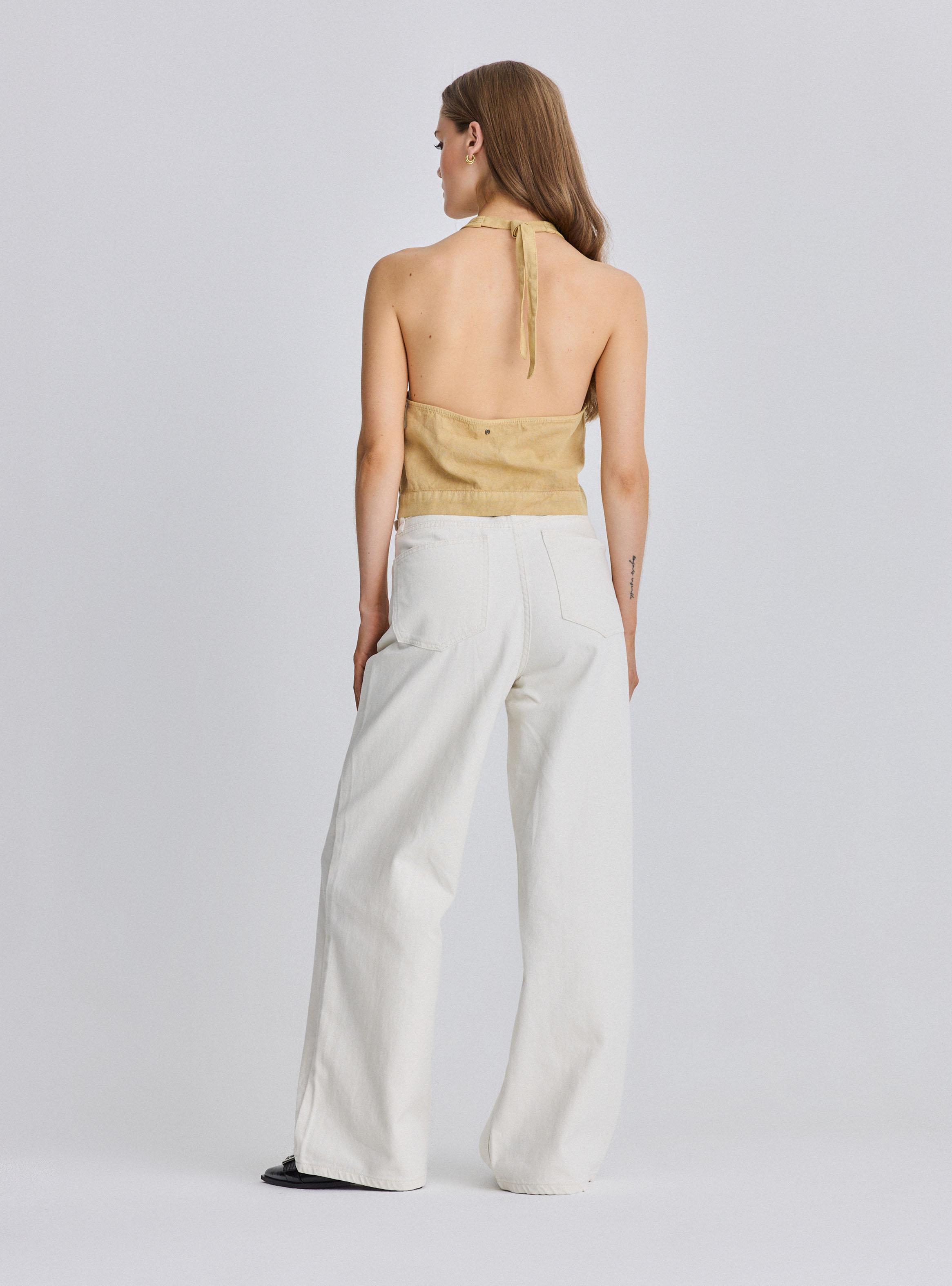 Blusa Halter Amarras-5