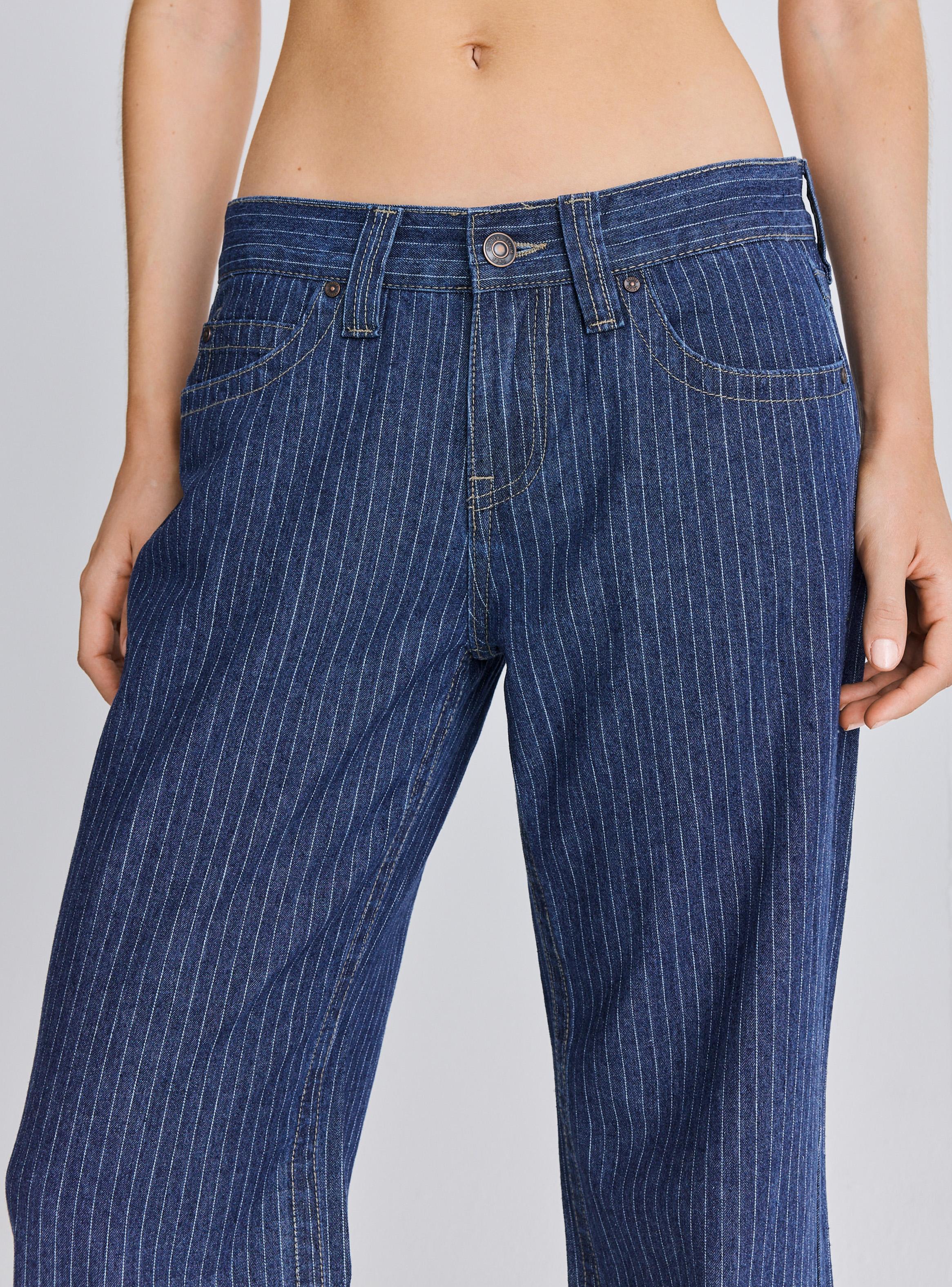 Pantalón Straight Rayas-2