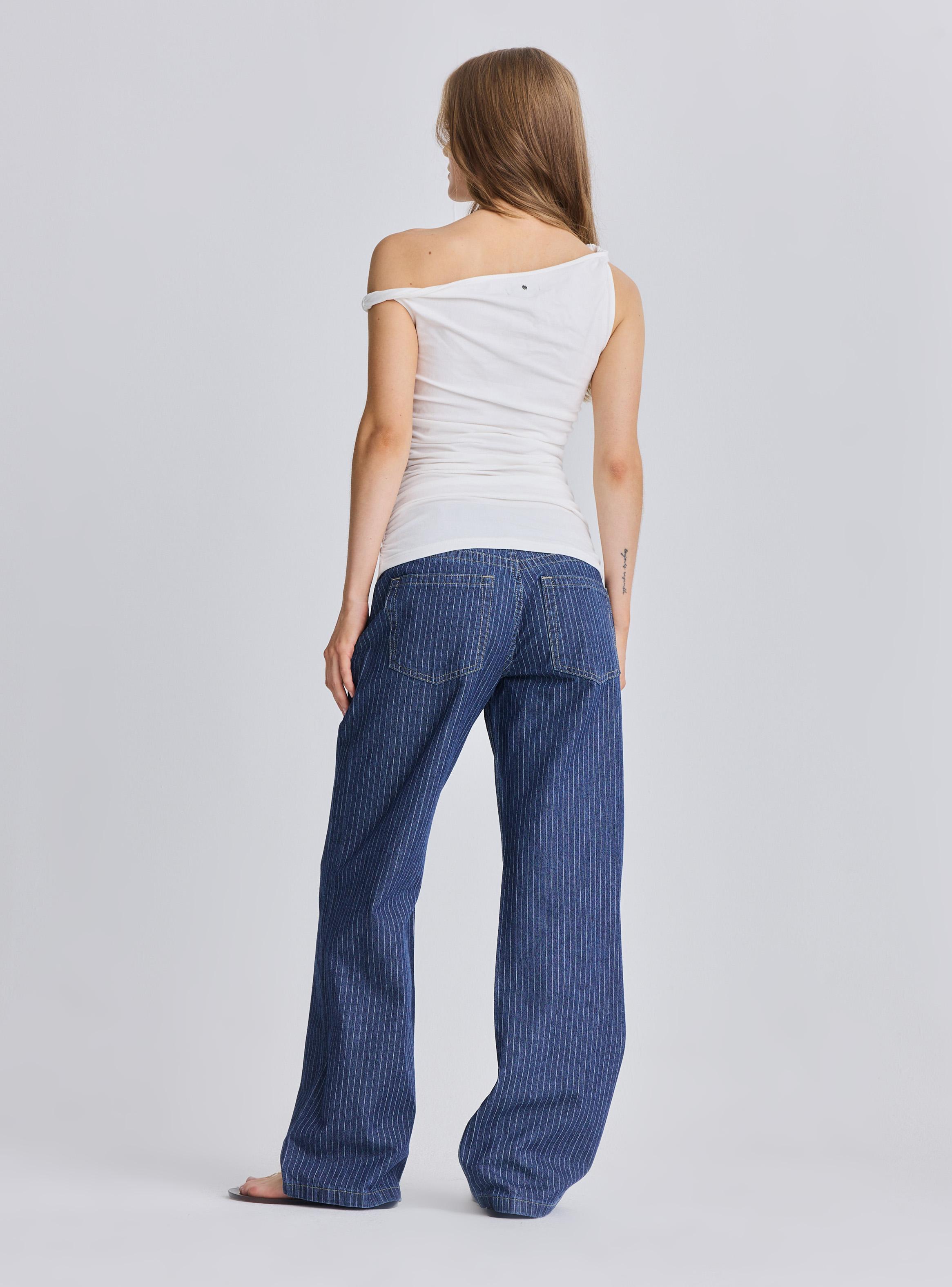 Pantalón Straight Rayas-5