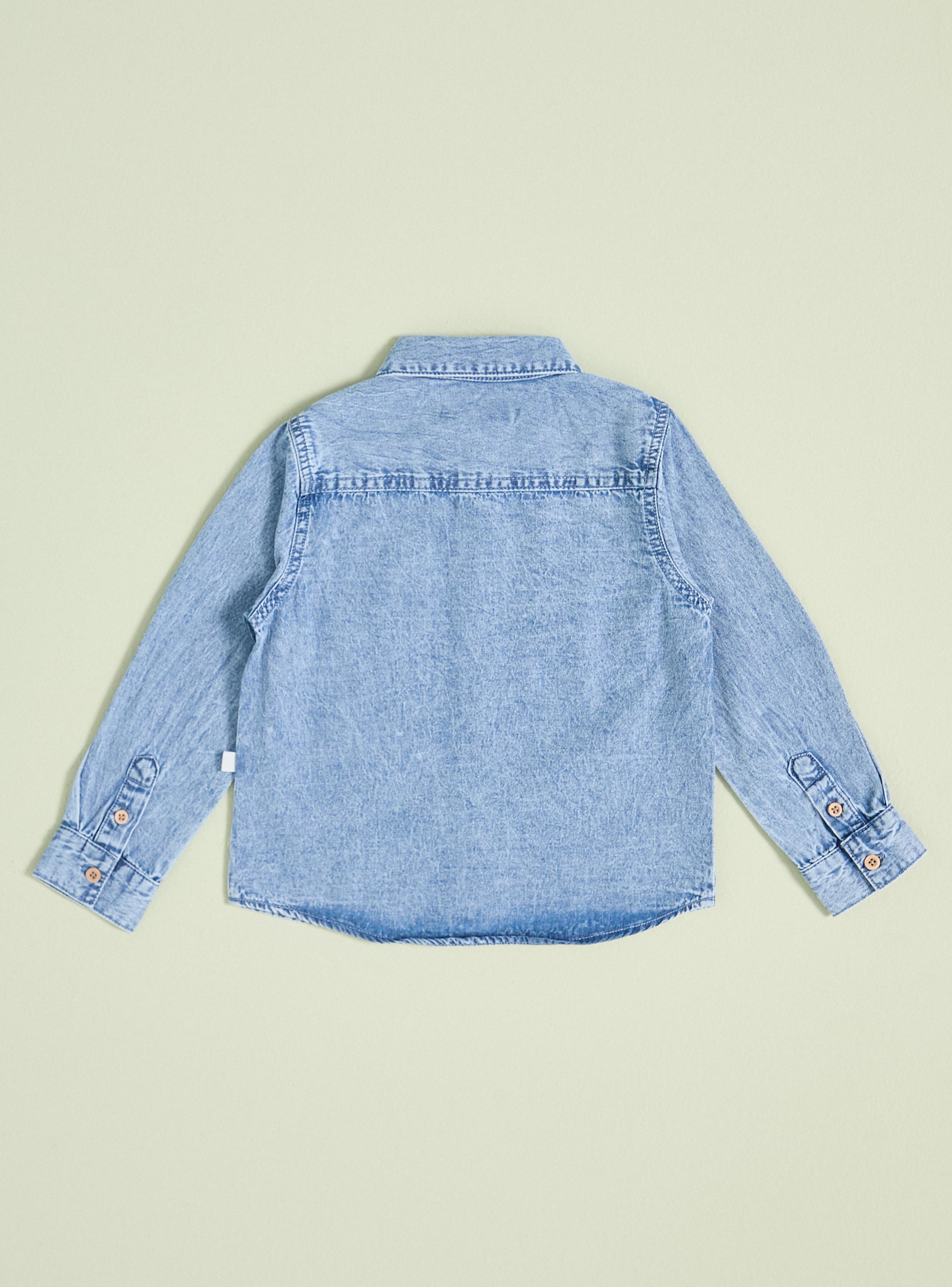 Camisa Denim Lavado Algodón-2