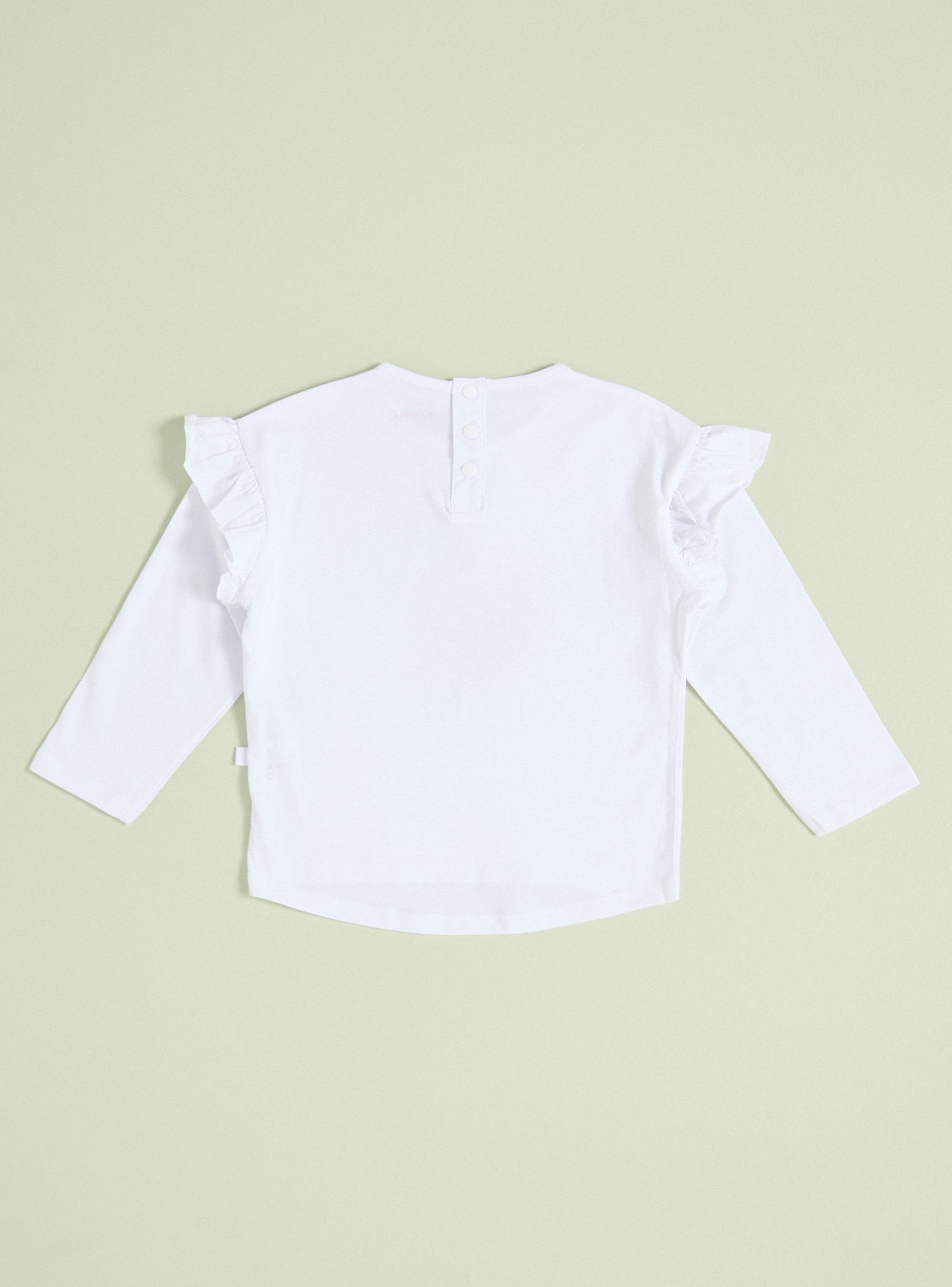 Polera con Vuelo en Manga y Estampado Focal-2