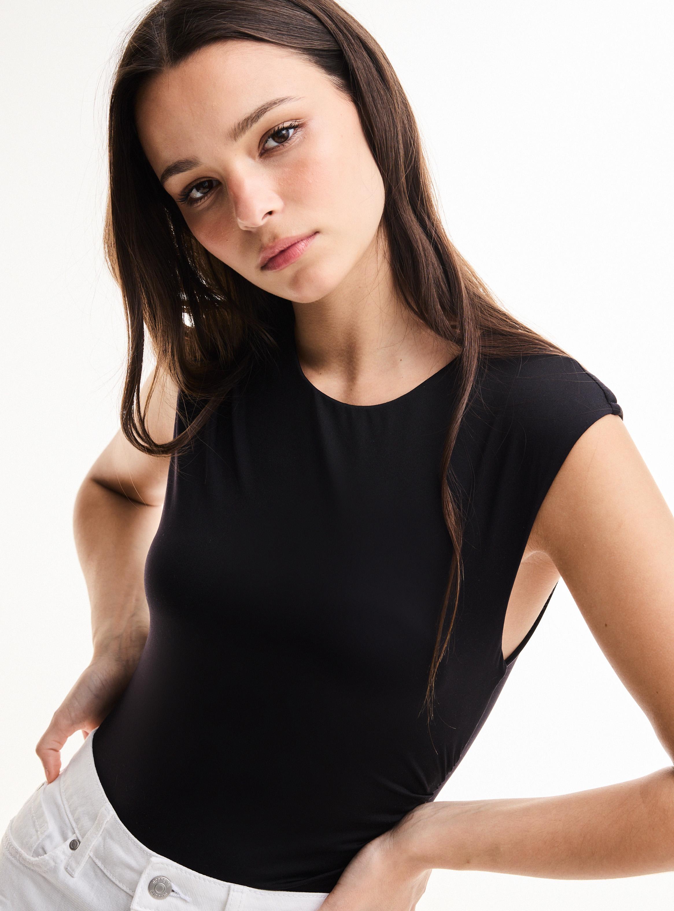 Body Cuello y Cintura Drapeado-2