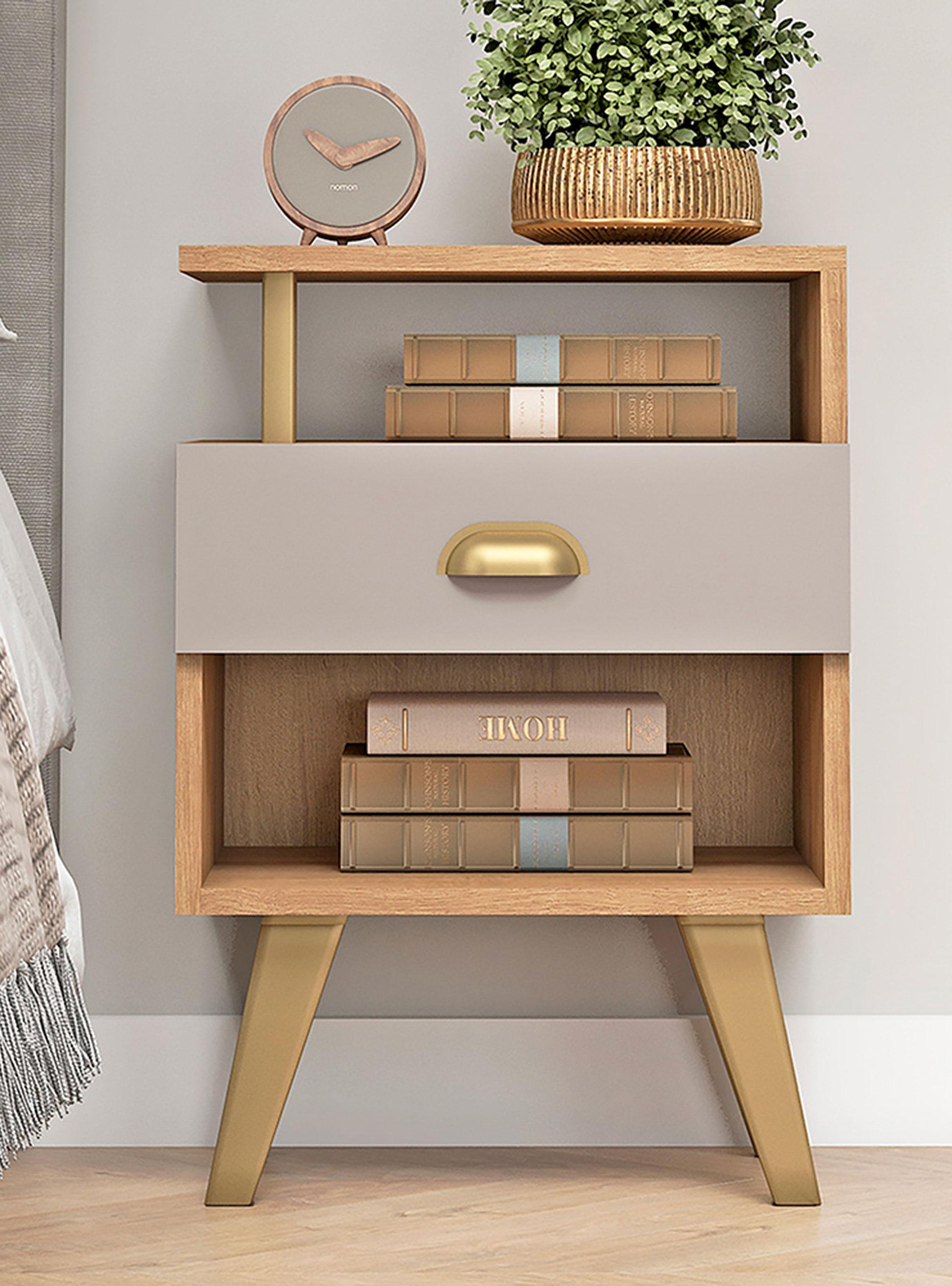 Velador Americano 1 Cajón-4