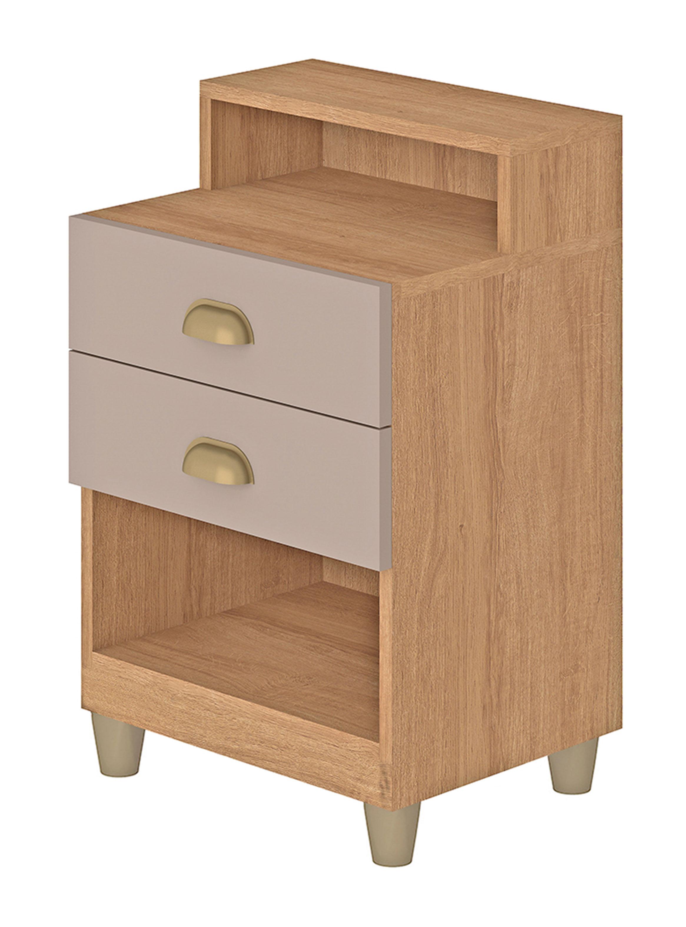 Velador Americano 2 Cajones-2