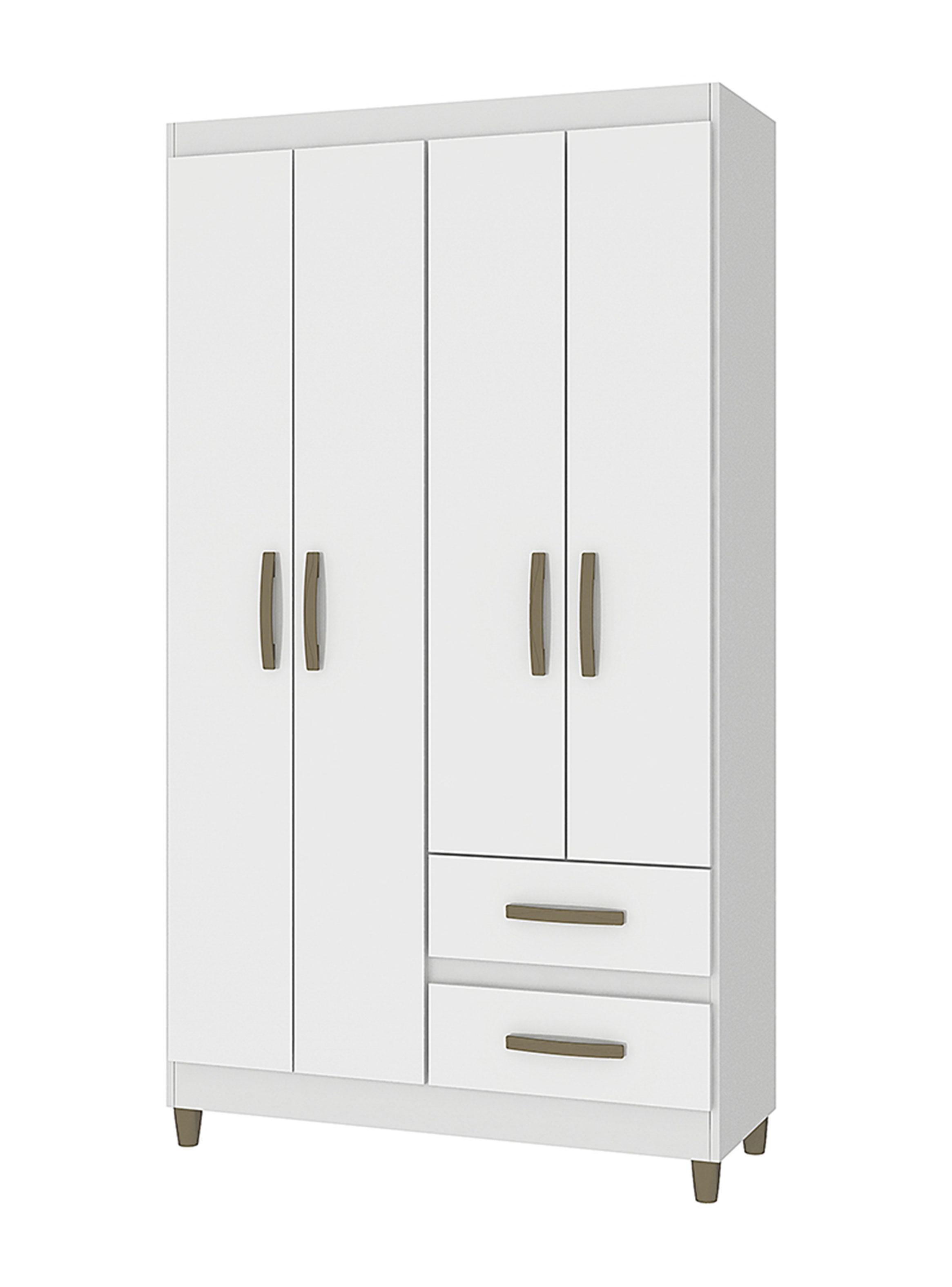 Clóset Lisboa 4 Puertas 2 Cajones-2