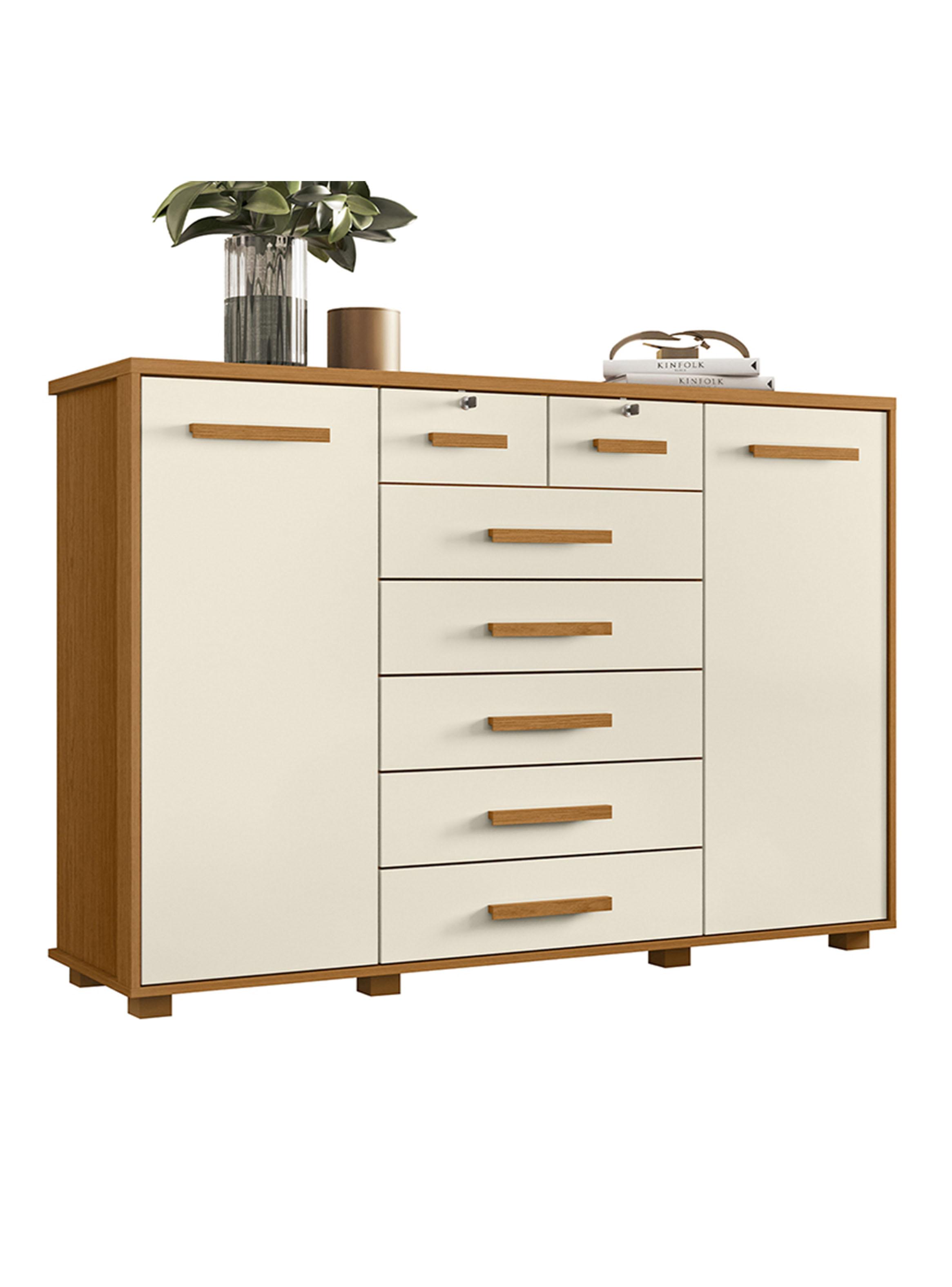 Cómoda Fontana 2 Puertas 7 Cajones-2