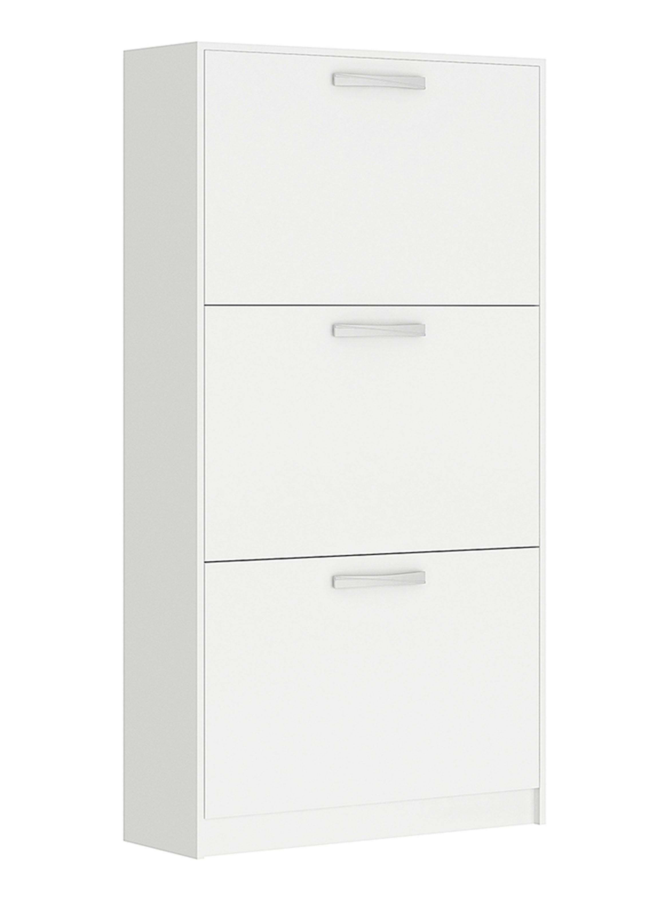 Zapatera Nick 3 Puertas Blanco-2