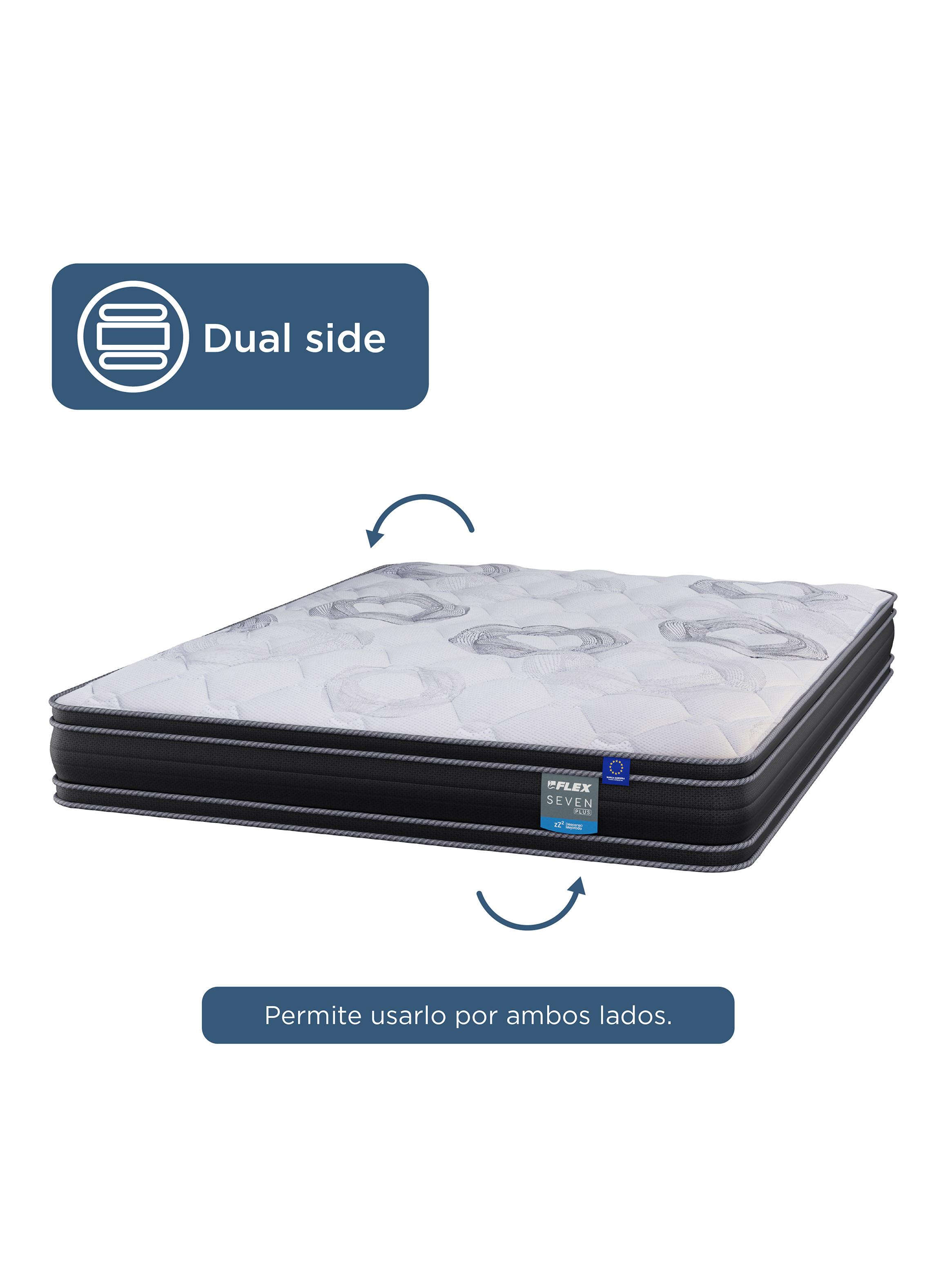Cama Europea Seven Plus King-3
