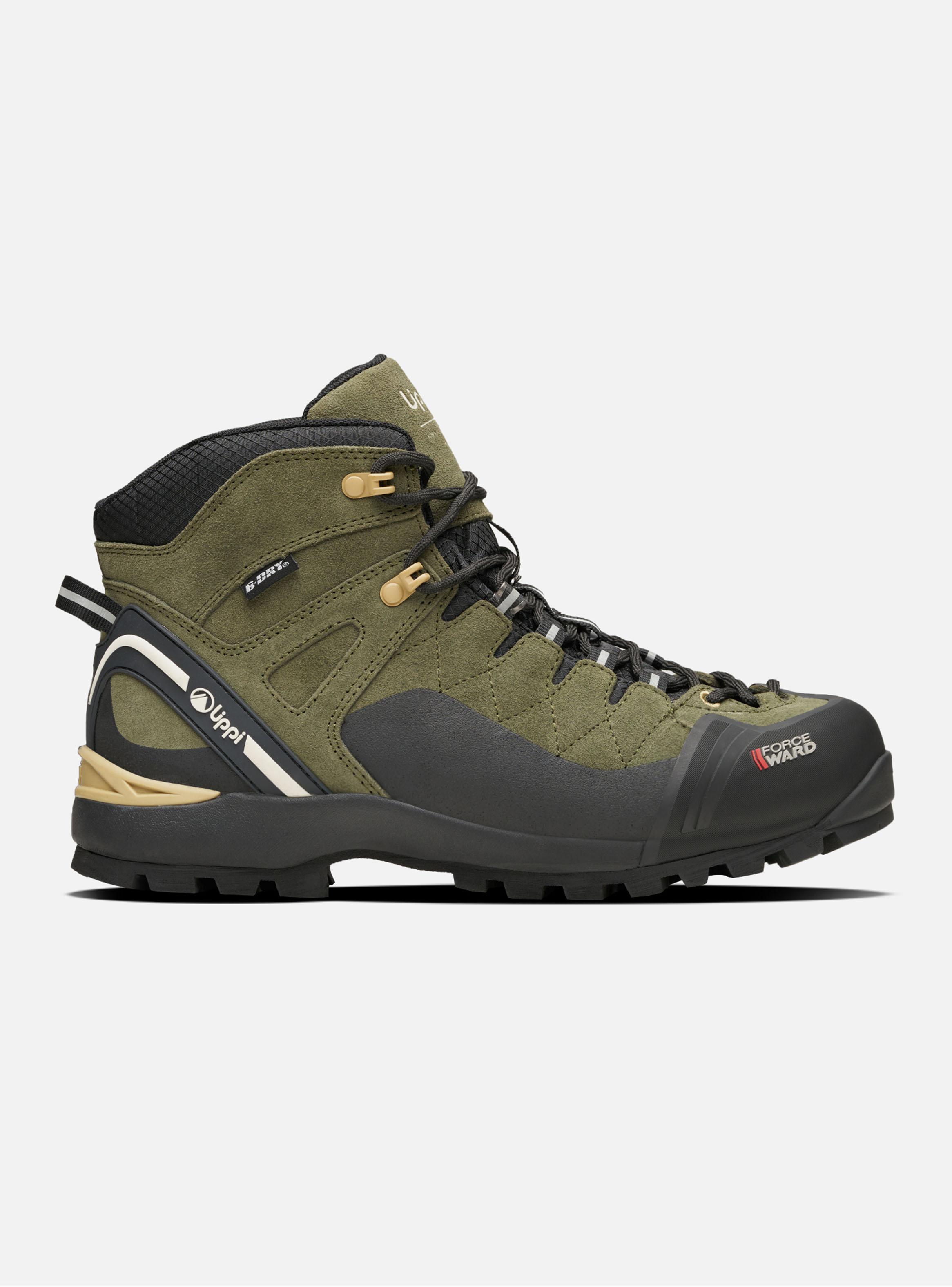 Zapatilla Outdoor Cuero Bravo Mid Impermeables Hombre-0