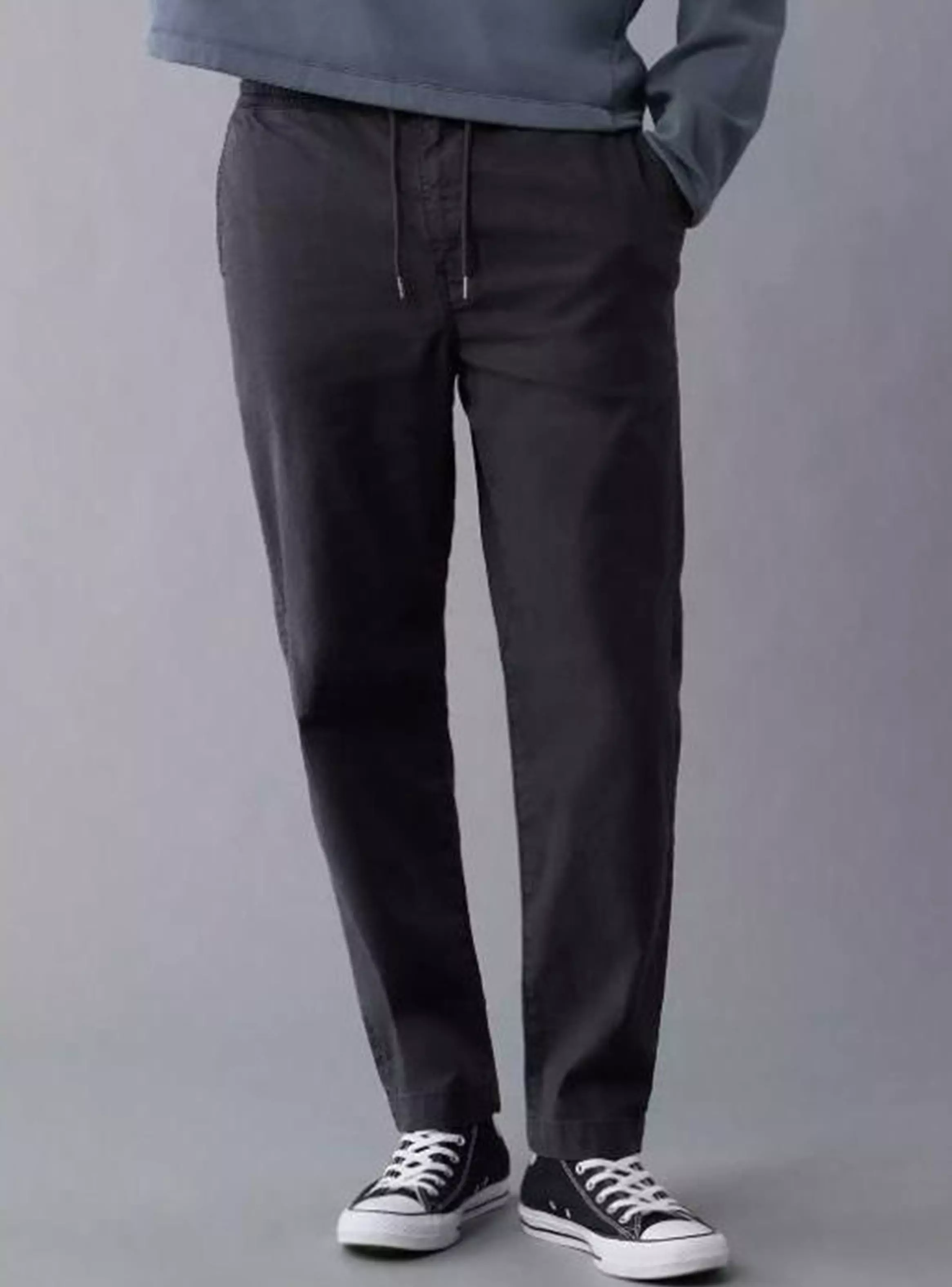 Pantalón AE Flex Athletic Fit de Mezcla de Lino-0
