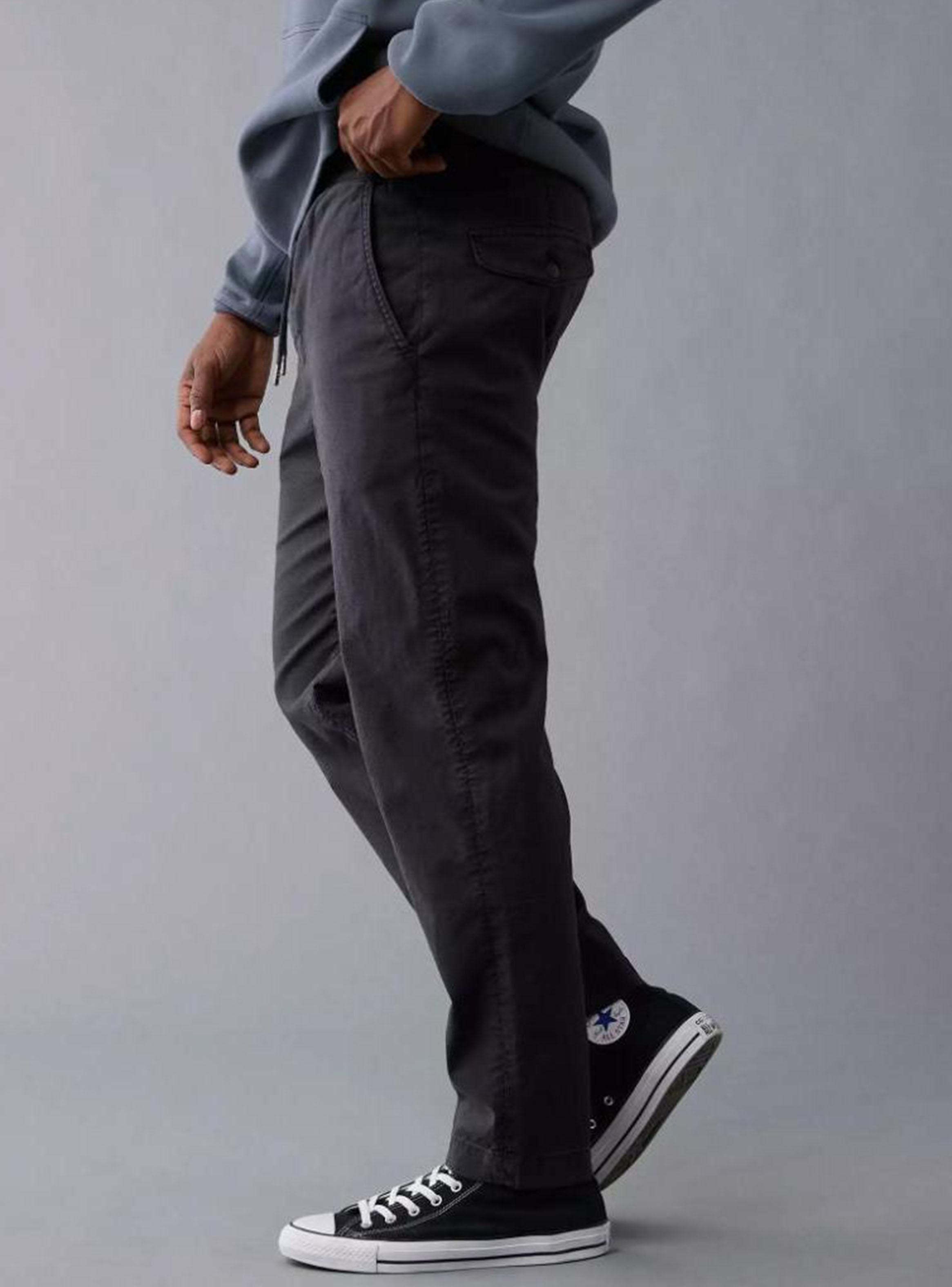 Pantalón AE Flex Athletic Fit de Mezcla de Lino-2