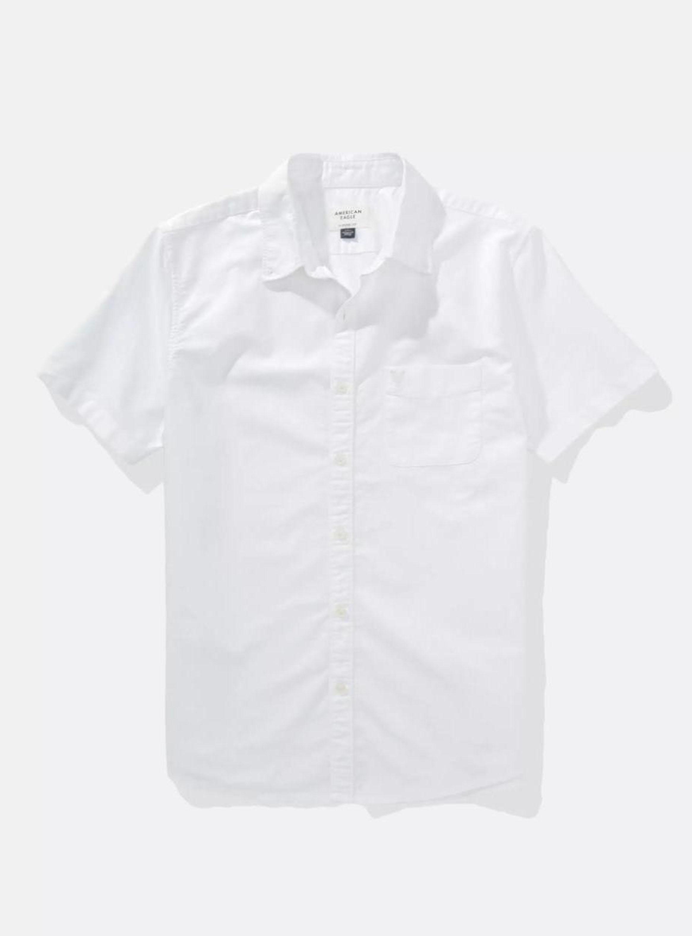 Camisa AE Slim Fit Manga Corta con Botones-2