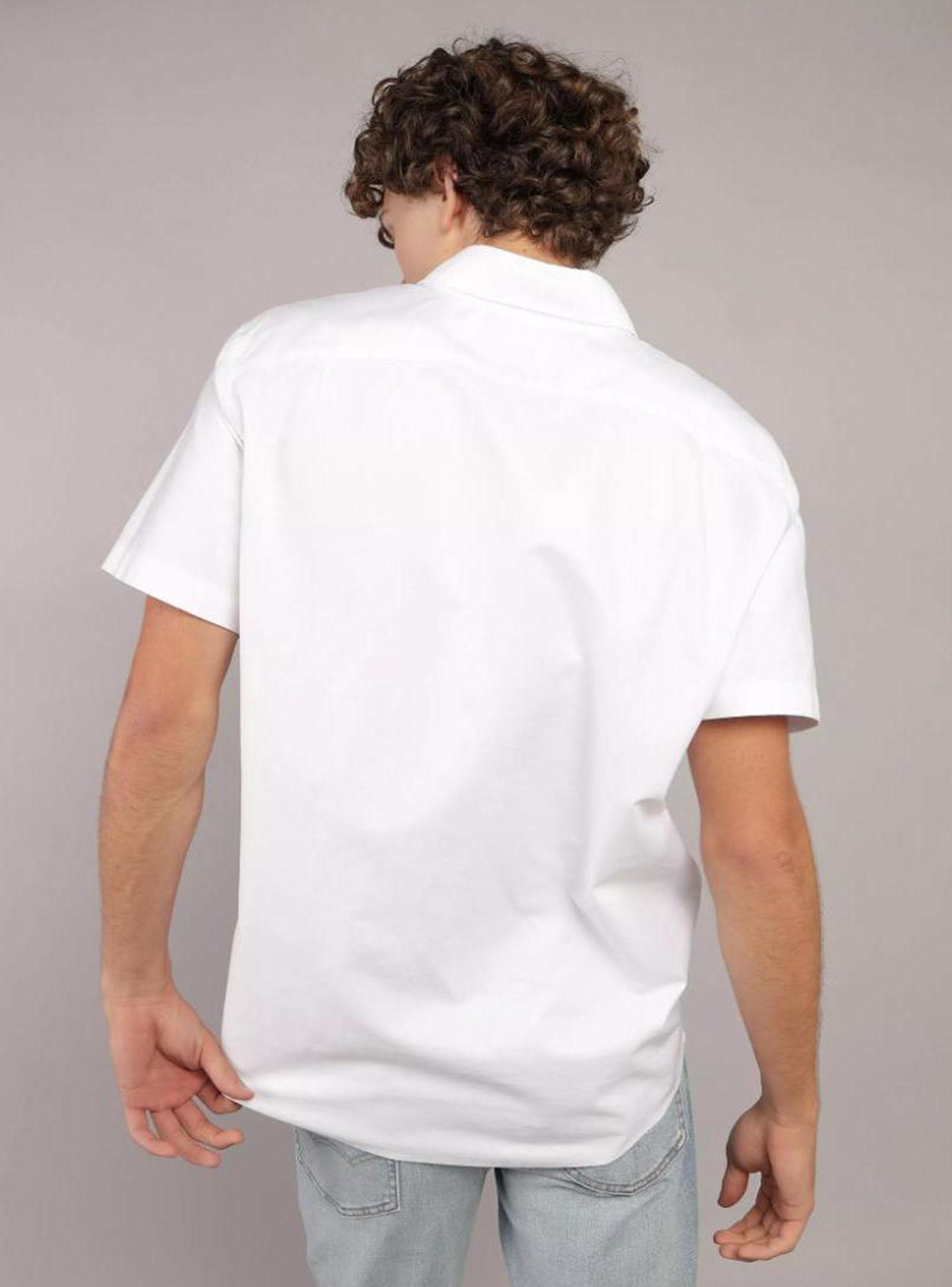 Camisa AE Slim Fit Manga Corta con Botones-1