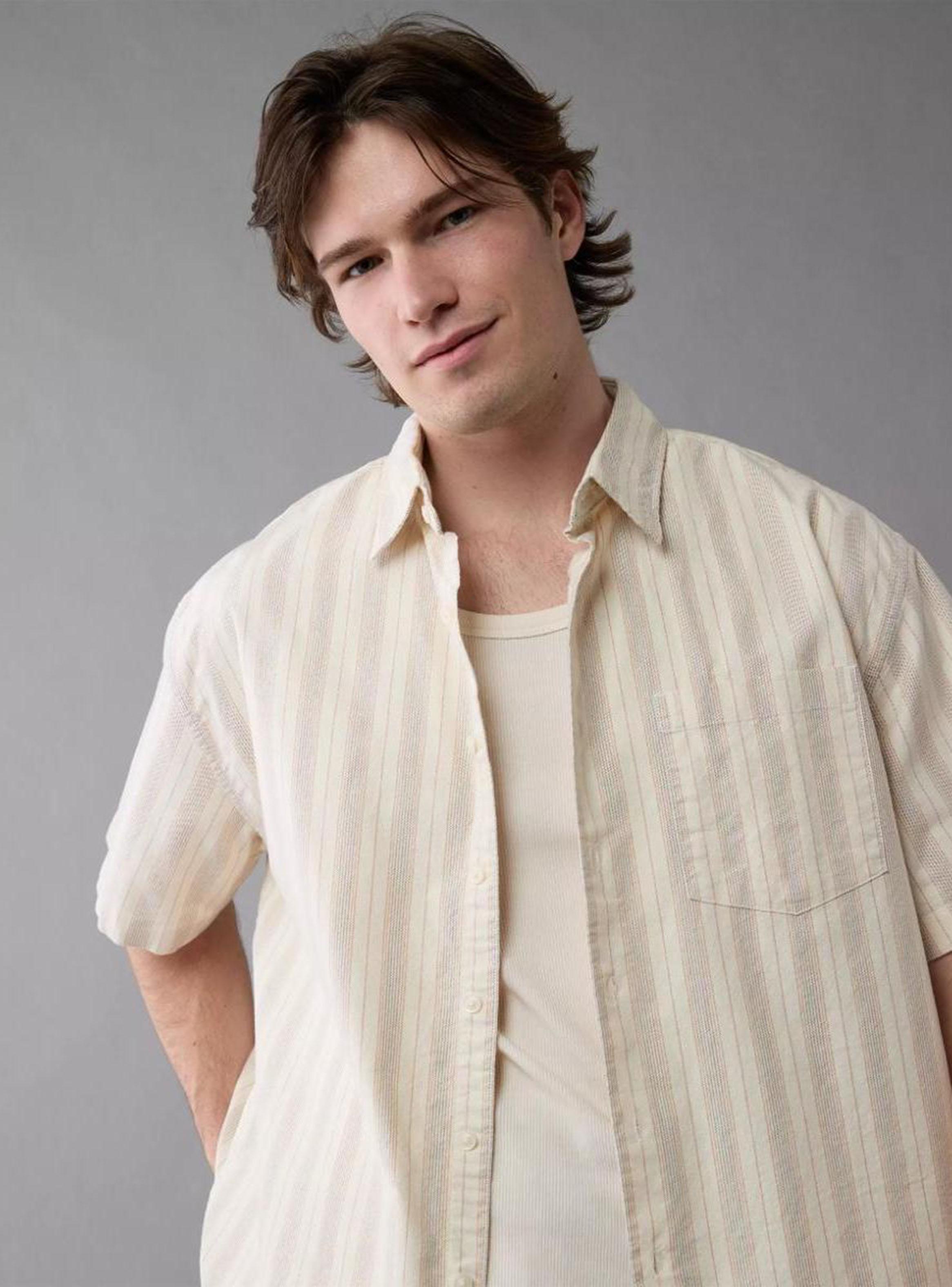 Camisa Estampada con Botones-2