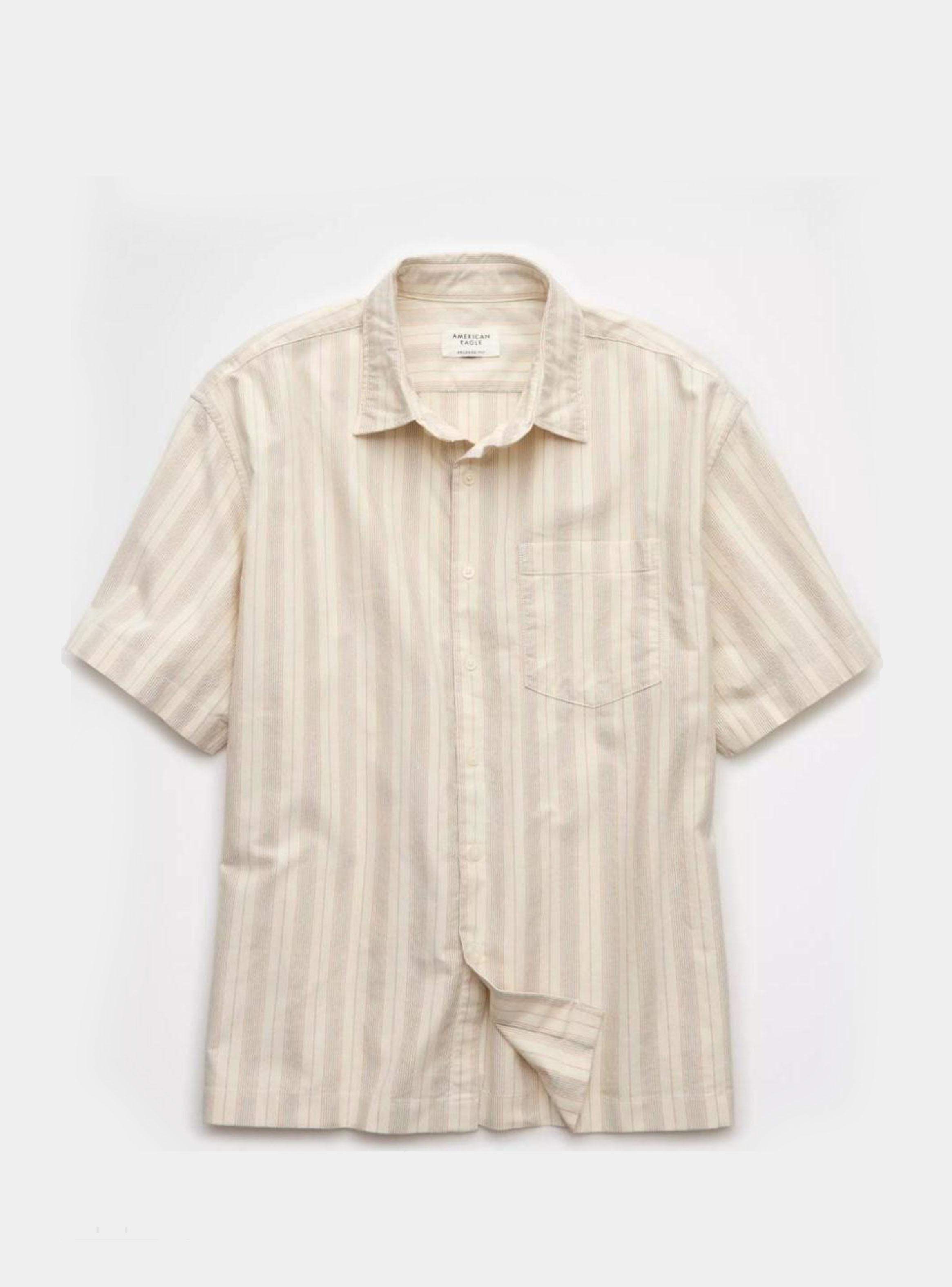 Camisa Estampada con Botones-3