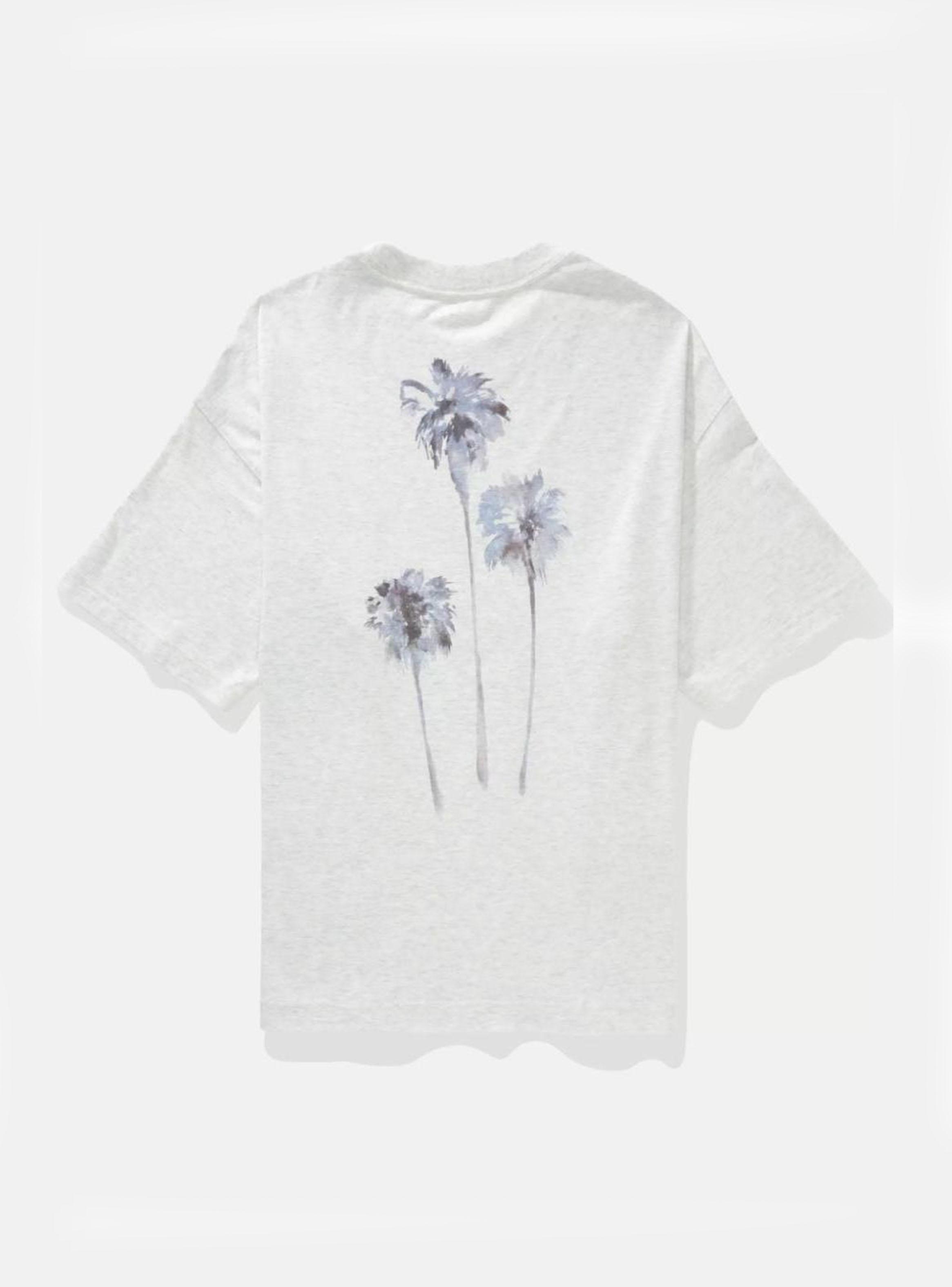 Polera AE Recta con Gráfico de Destino-3