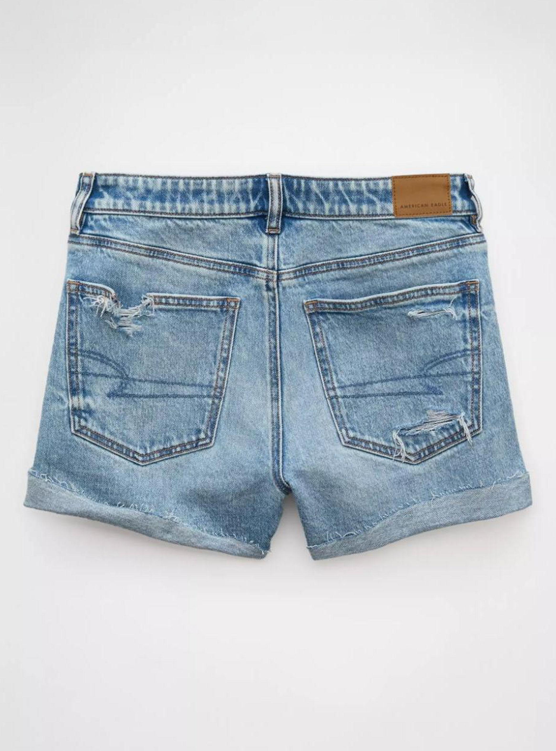 Short Ae Stretch Ripped Denim Mom-4
