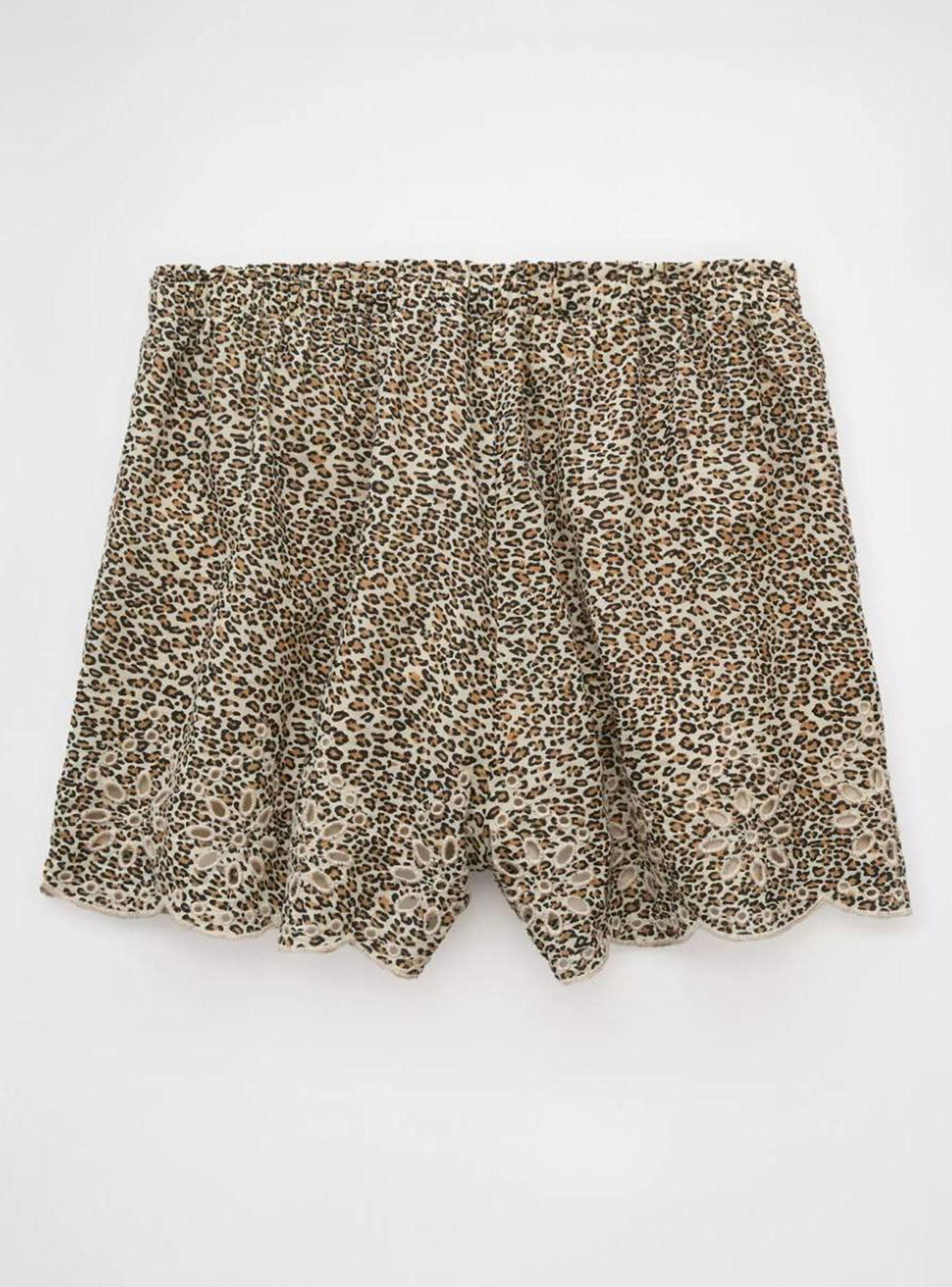 Short Ae Cintura Alta de Leopardo-5