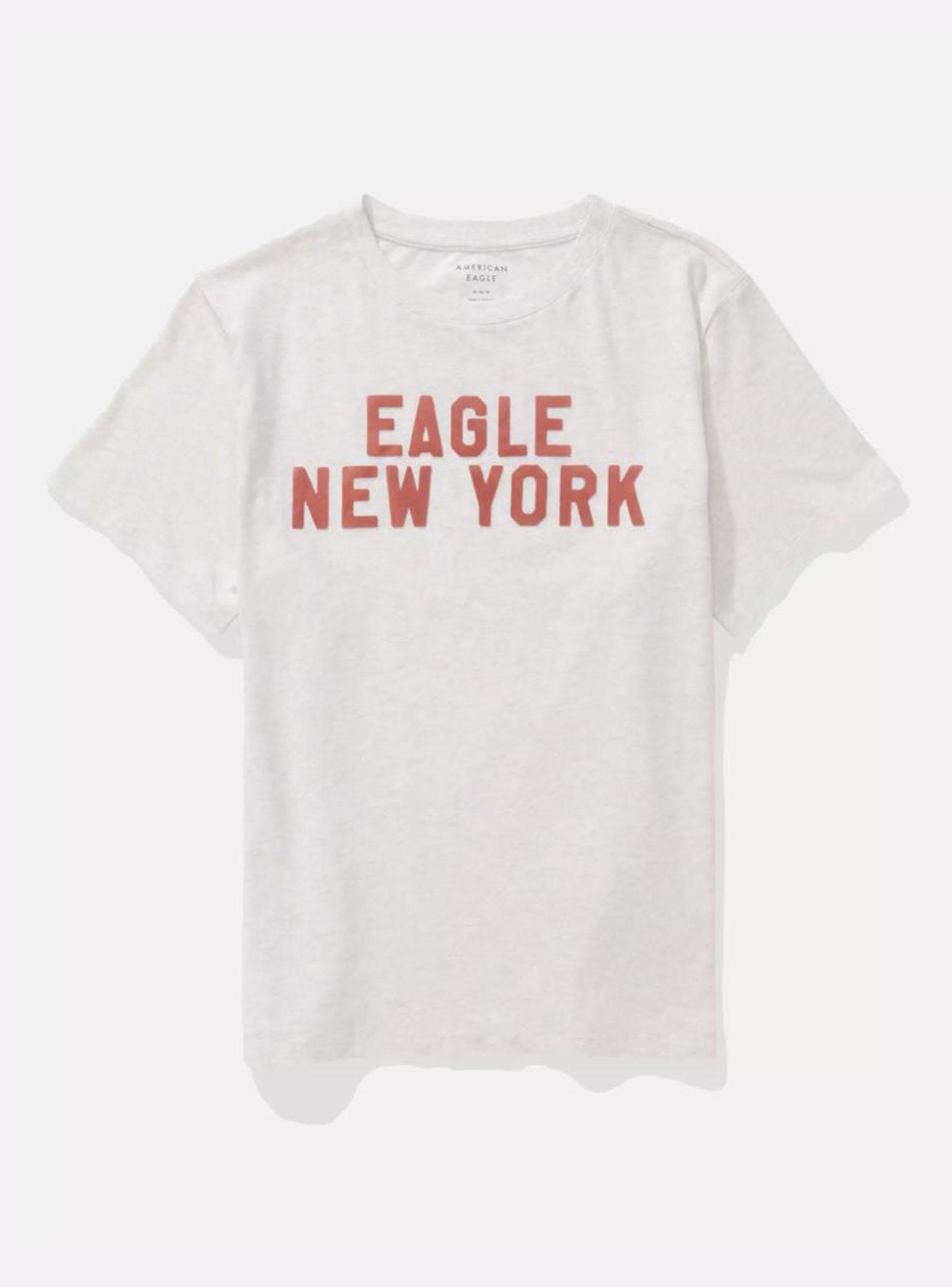 Polera Ae Recta con Gráfico de Destino-2