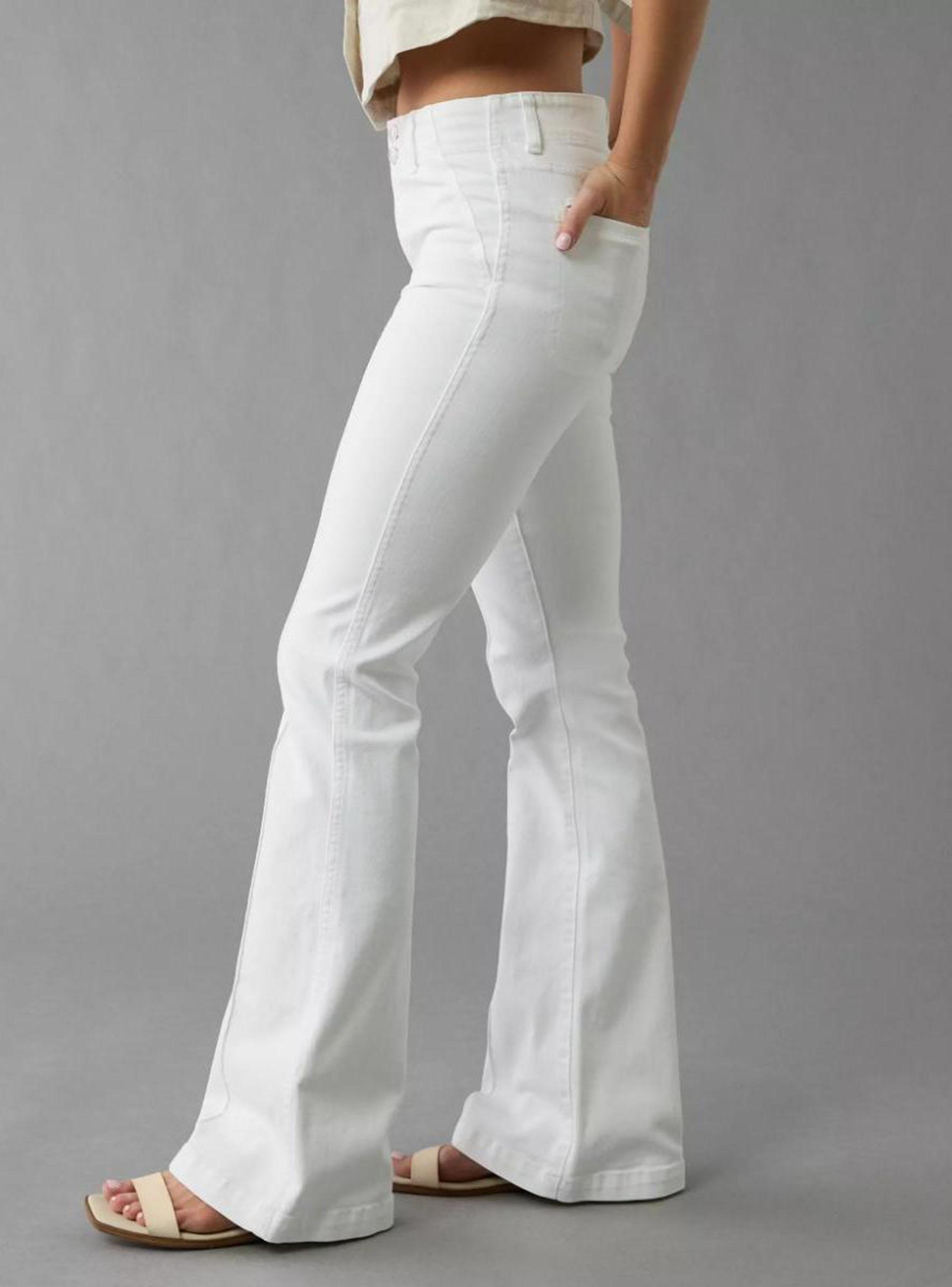 Pantalón Flare con Doble Botón-2