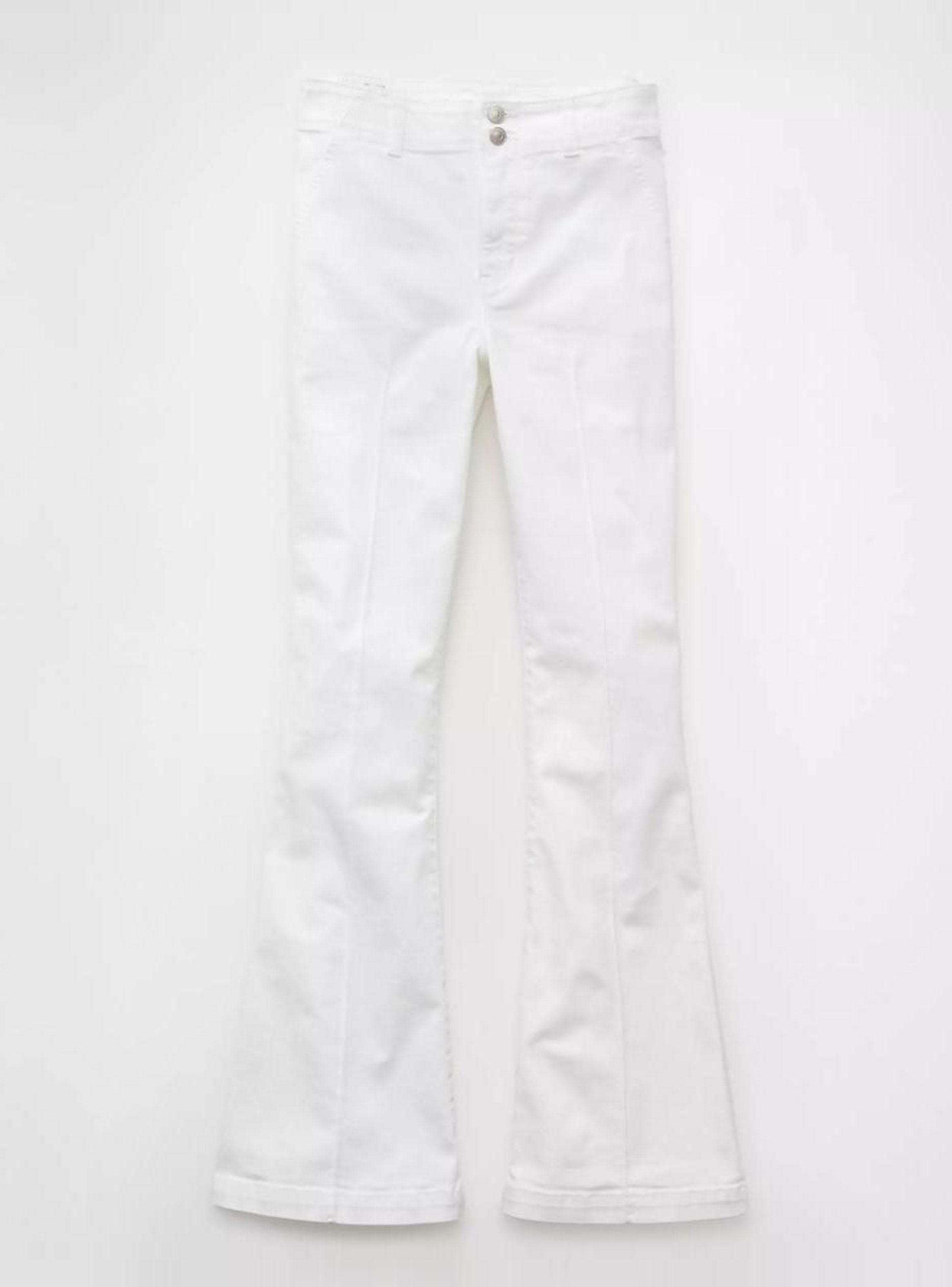 Pantalón Flare con Doble Botón-3