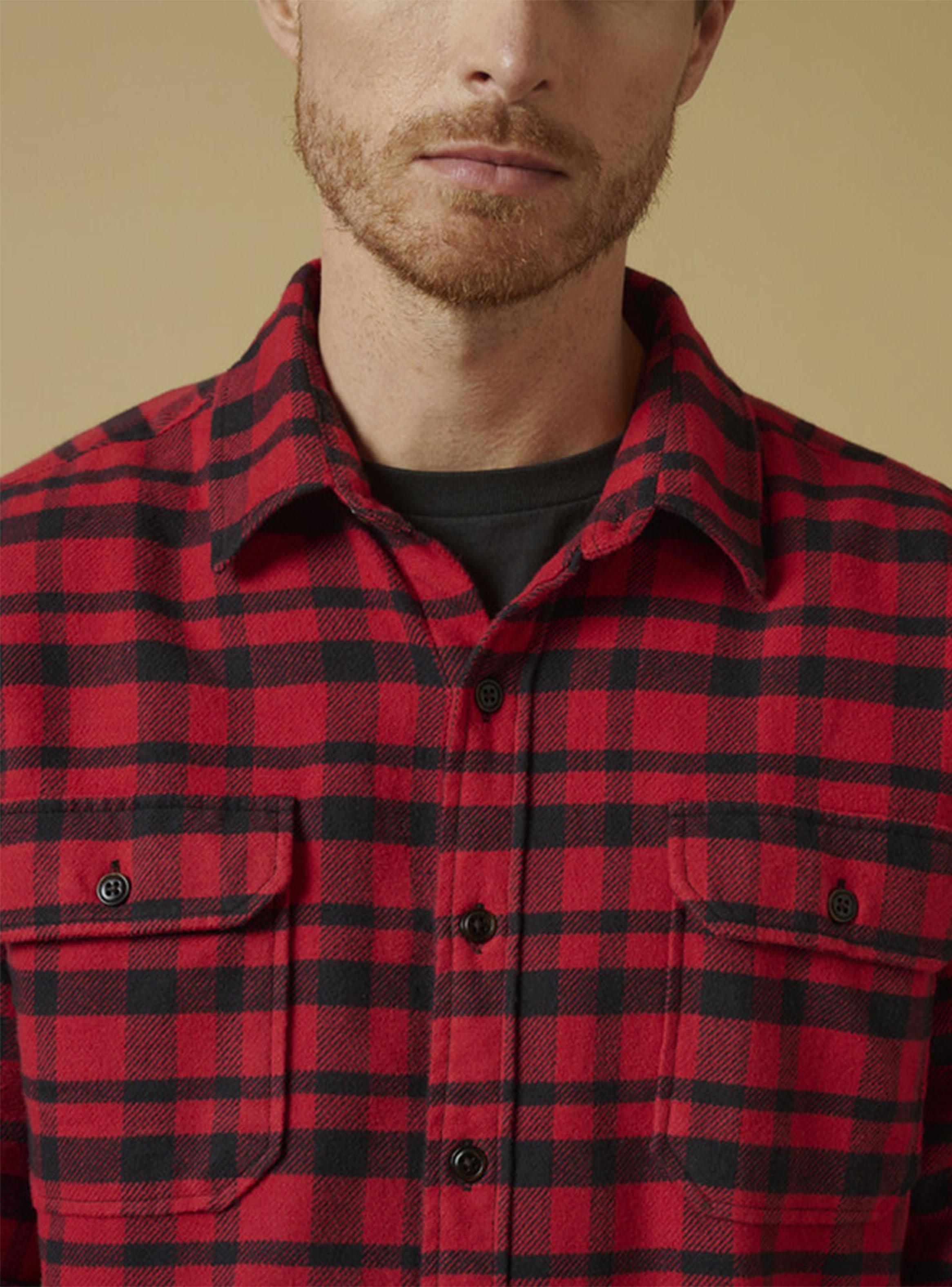 Camisa Cuadrillé Botones-1