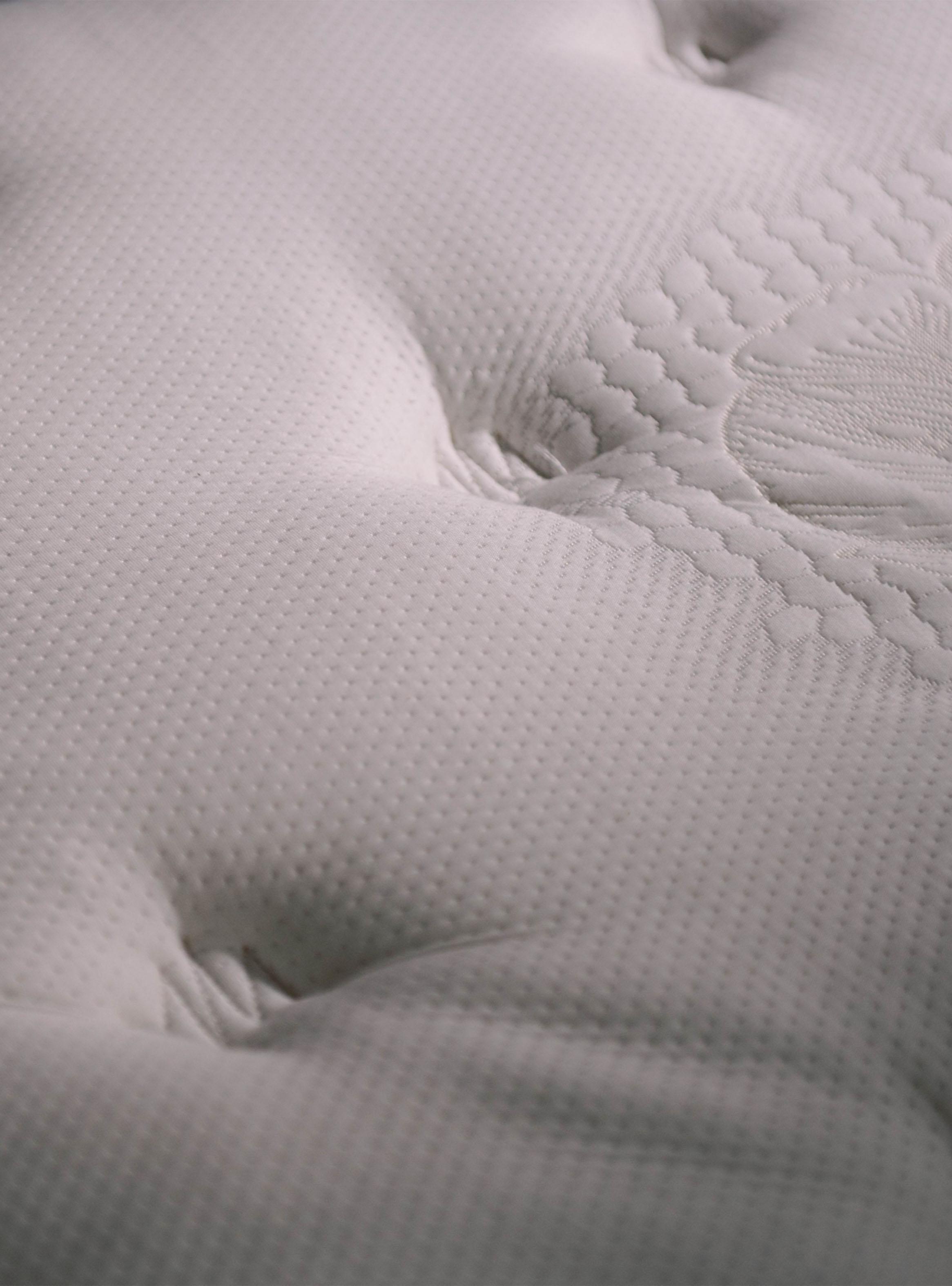Cama Europea Heritage Súper King 200x200 cm + Respaldo Crudo + Velador Roma-3
