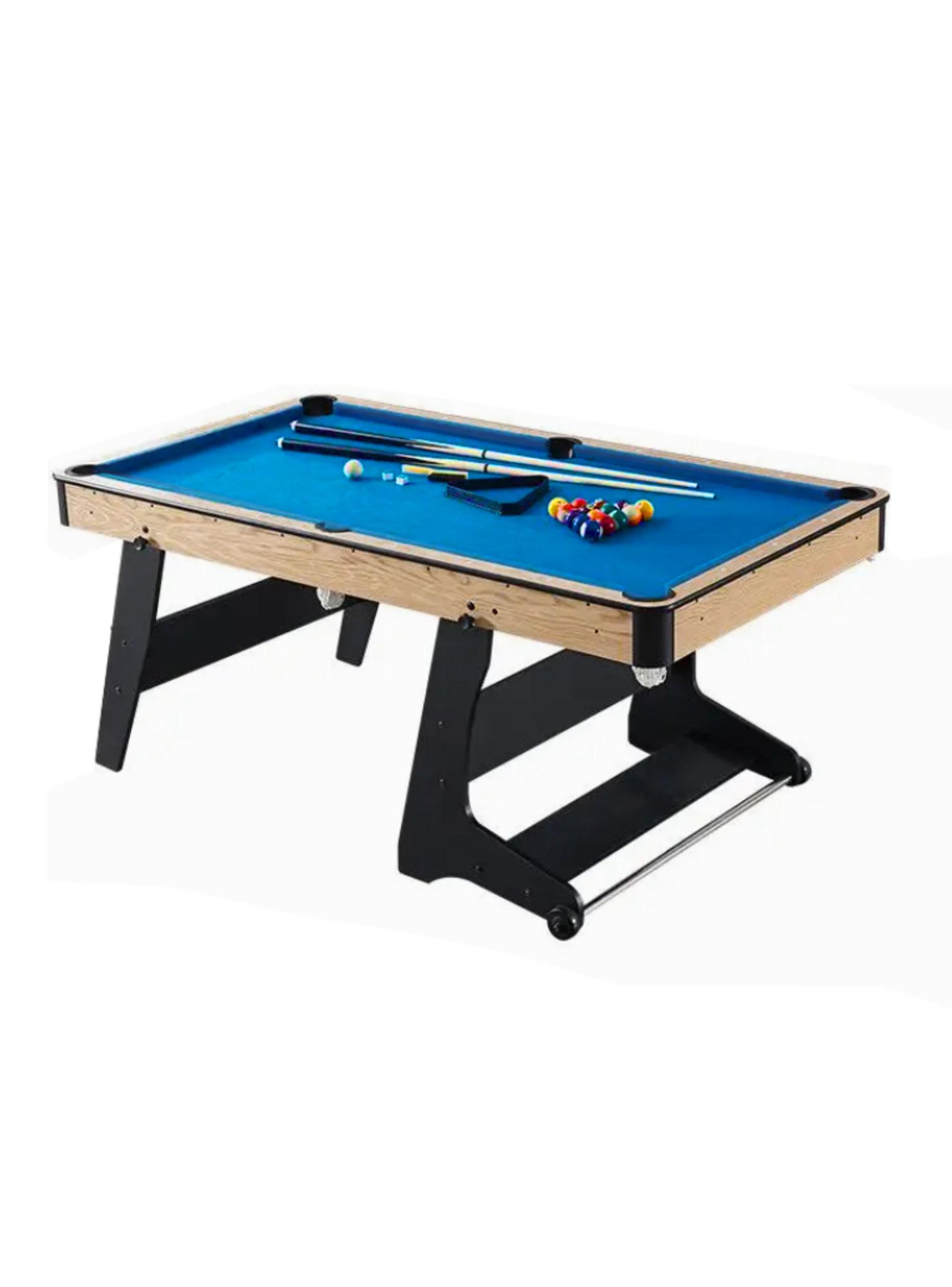 Mesa de Pool Vertical Azul-2