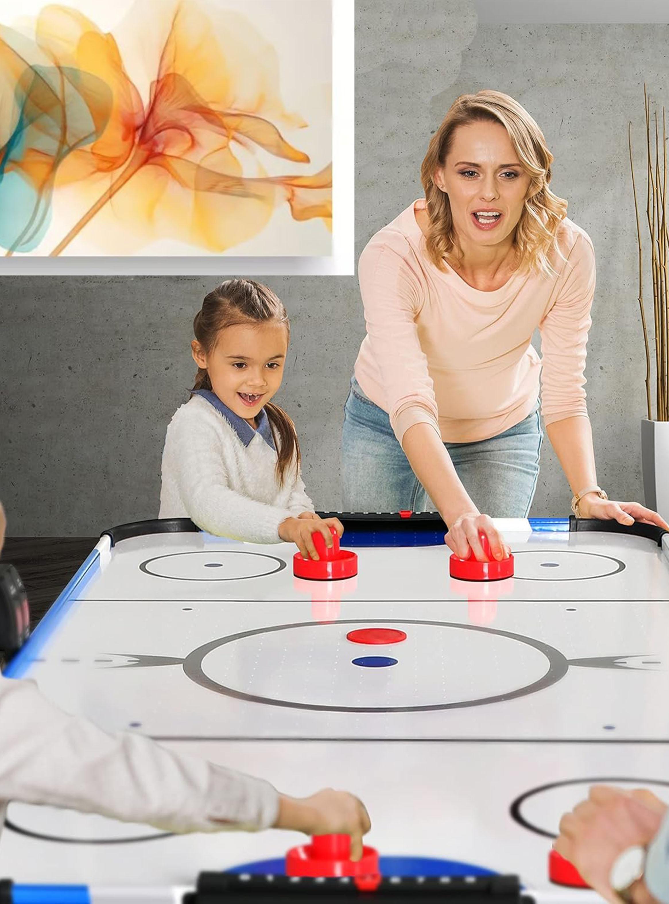 Mesa de Air Hockey Azul-5