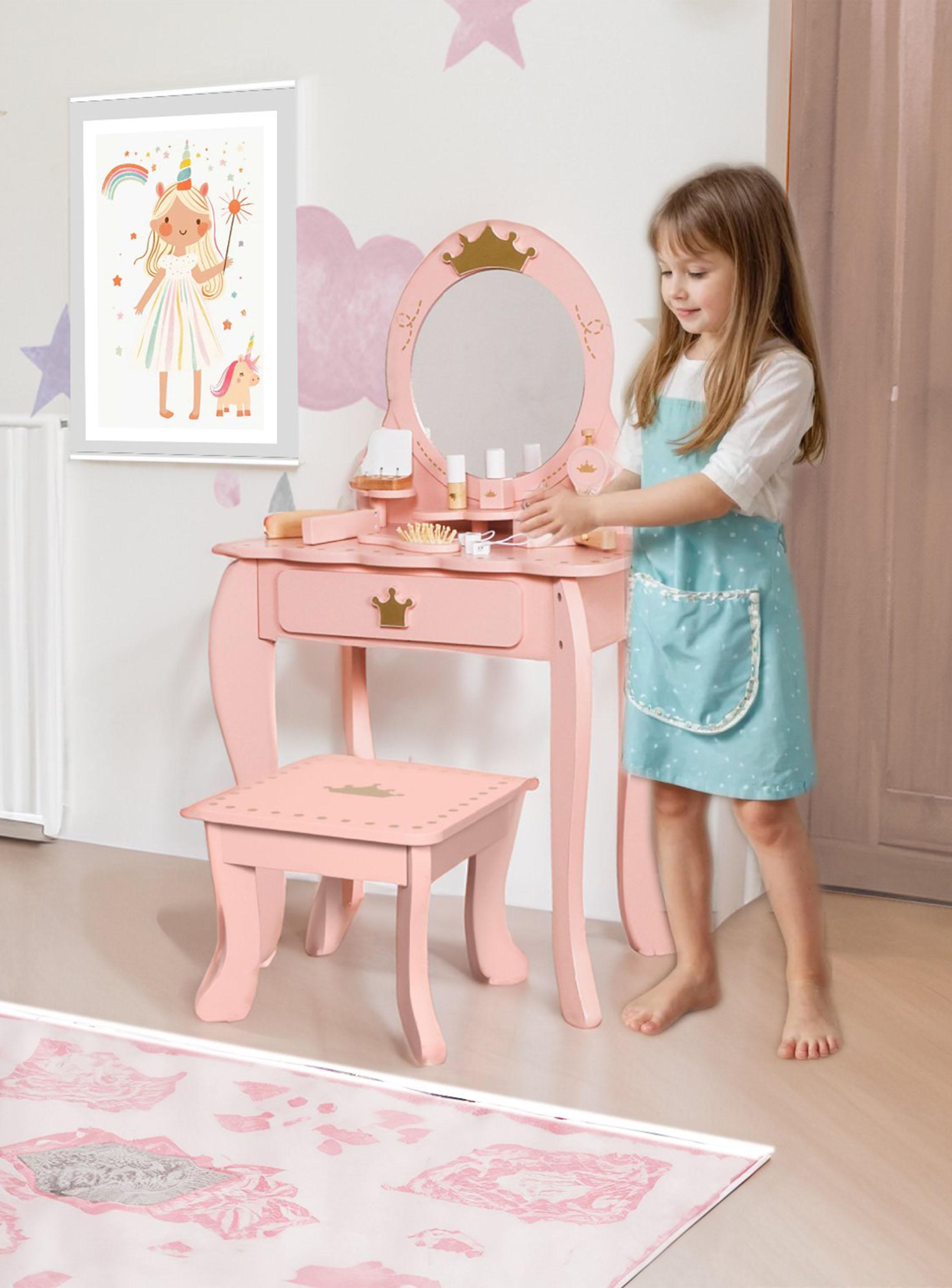 Tocador Rosado Lady Pink-5