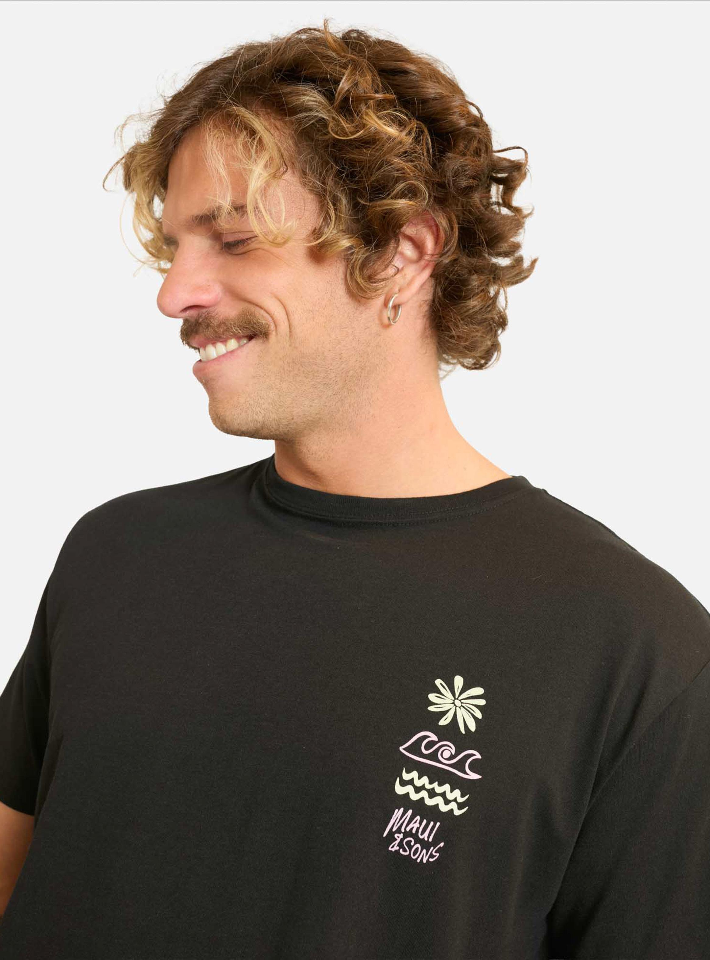 Polera Manga Corta Ola Flor-2