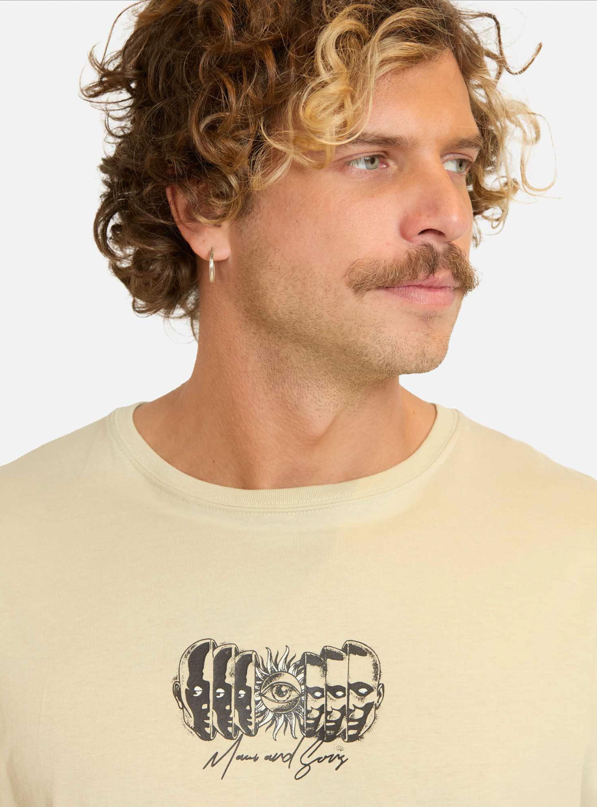 Polera Manga Corta Print Sun-2