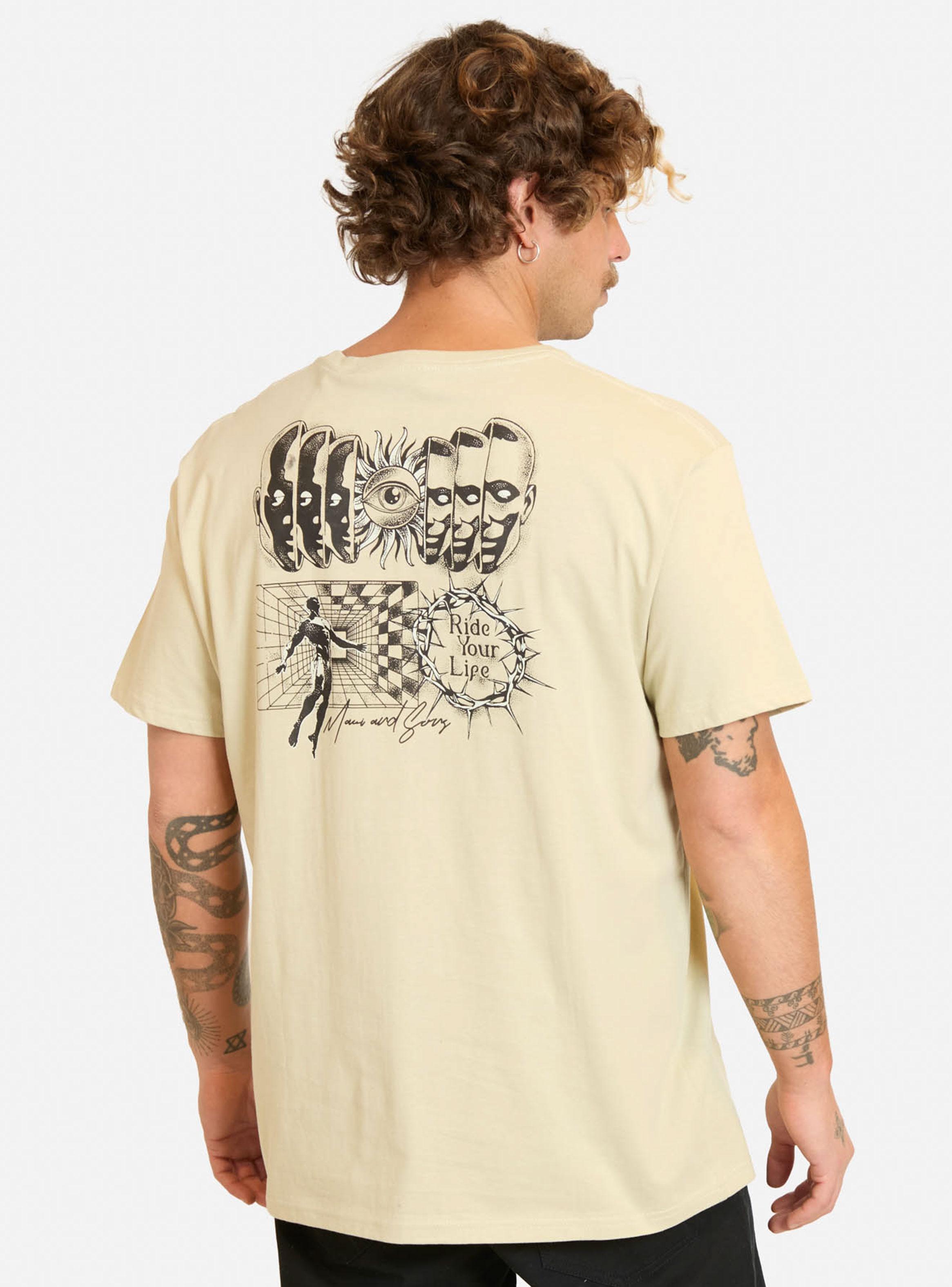 Polera Manga Corta Print Sun-1