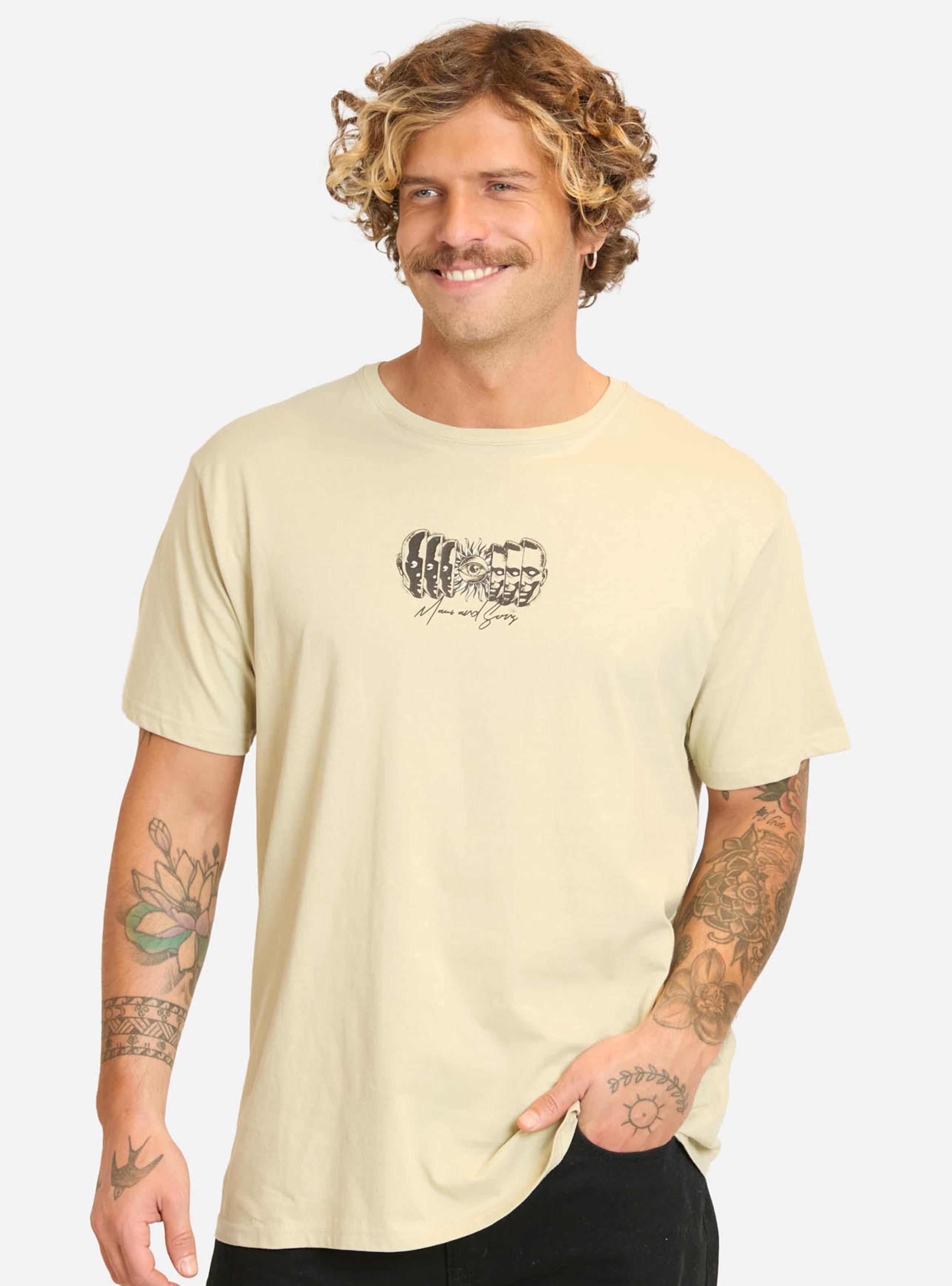 Polera Manga Corta Print Sun-0